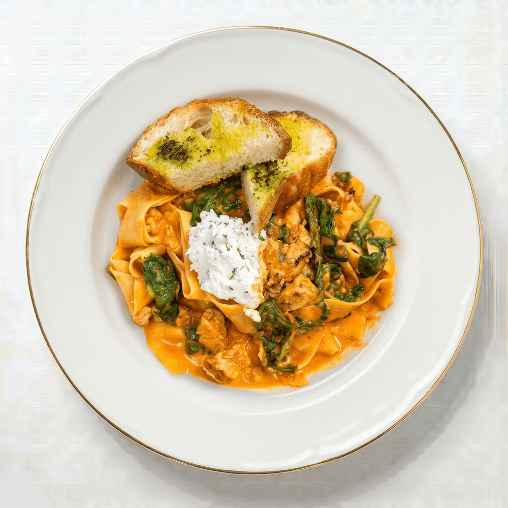 Chicken Spanaki