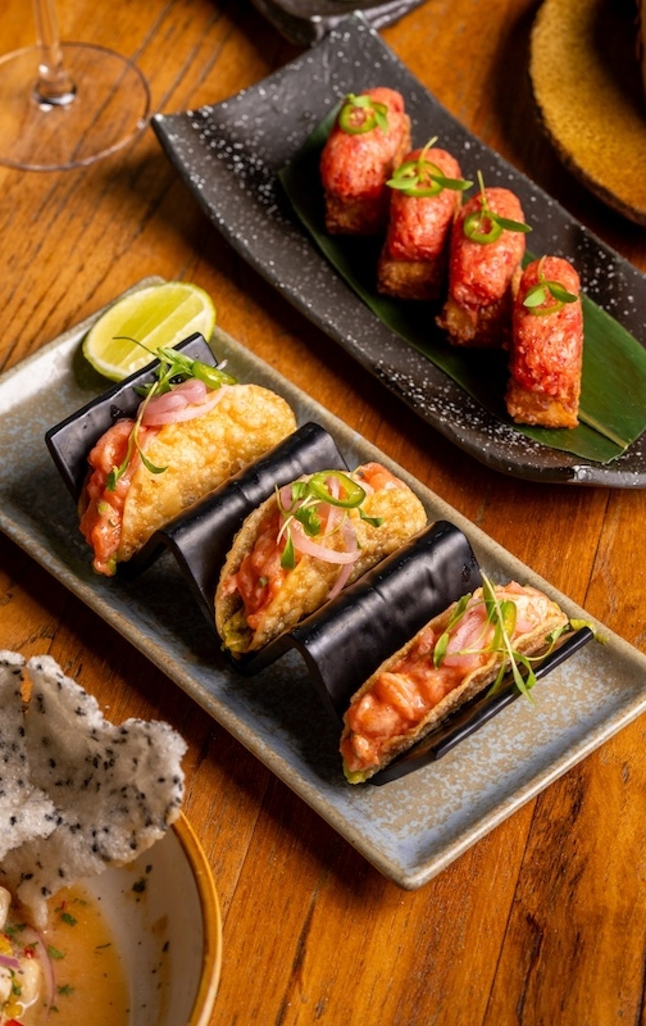 Salmon Tacos