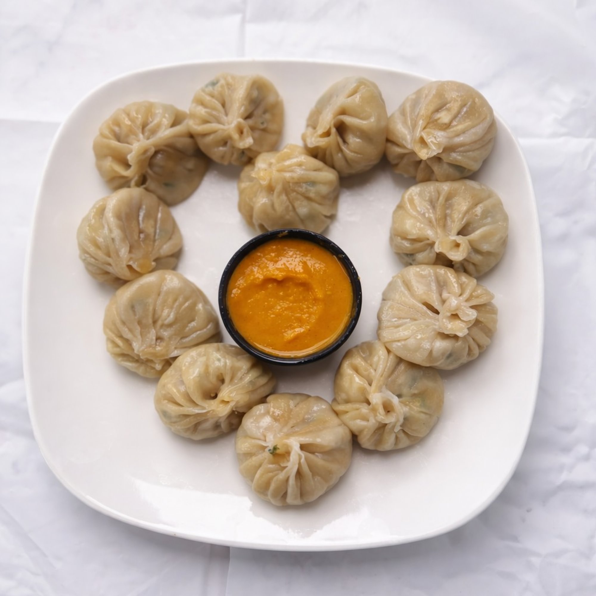 Steamed Veg Momo (10pc)