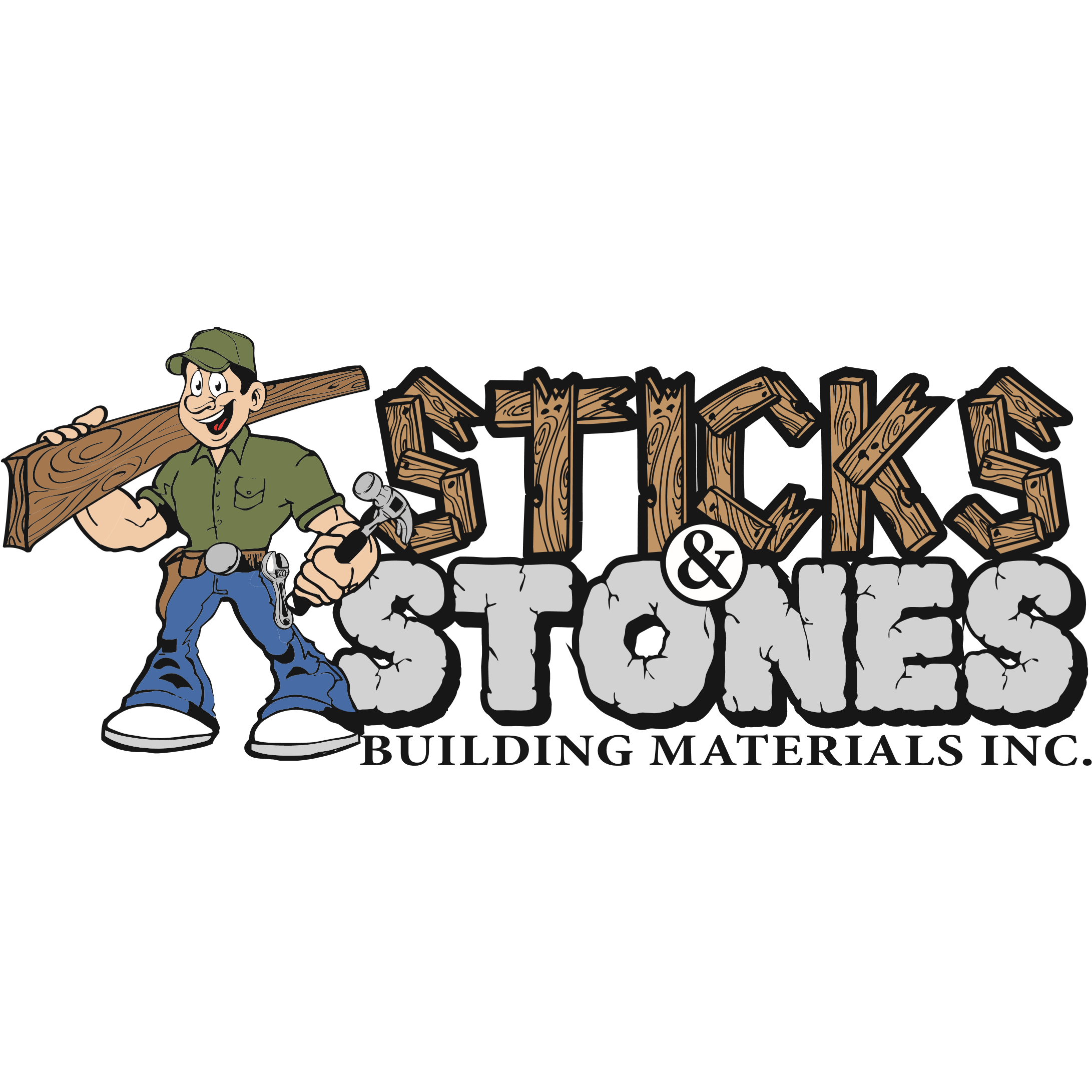 Sticks &amp; Stones Building Materials Inc. Logo