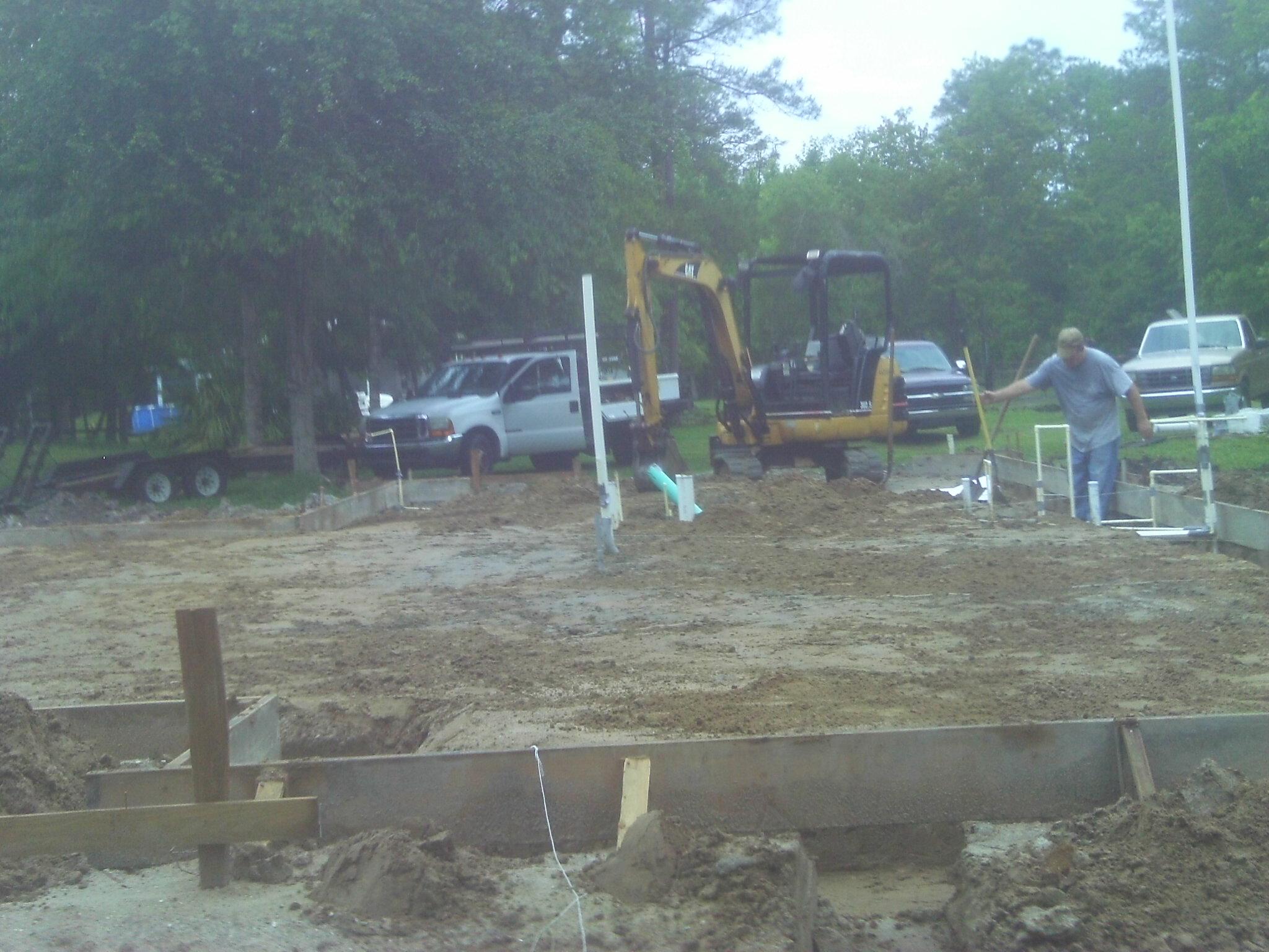 Concrete lines coupon