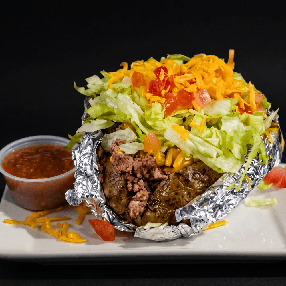 Beef Taco Potato