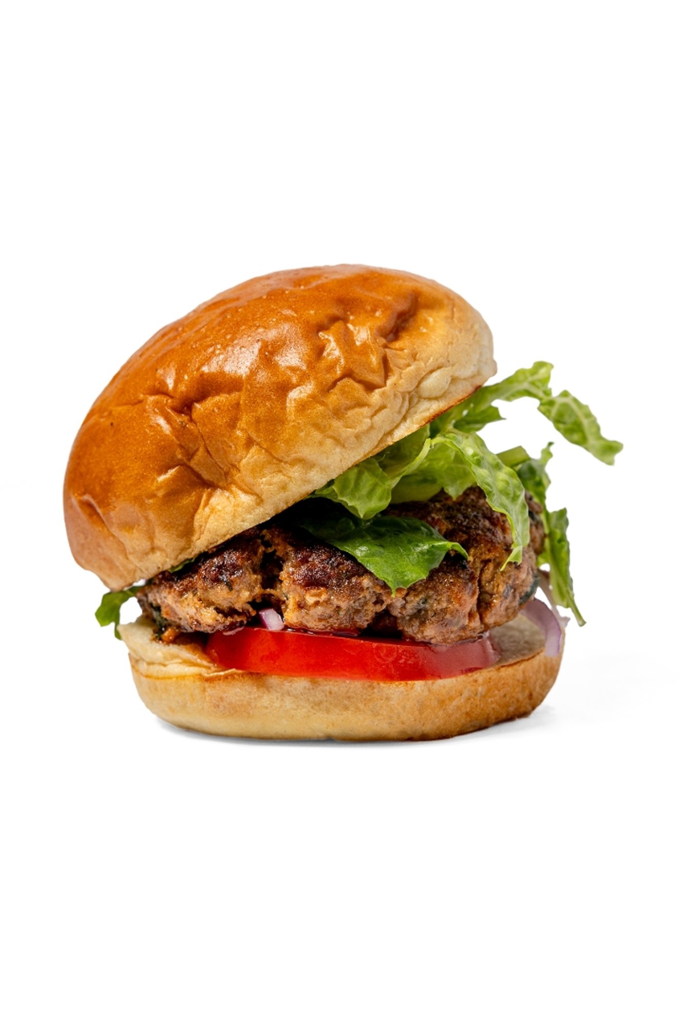 Stuffed Bifteki Burger