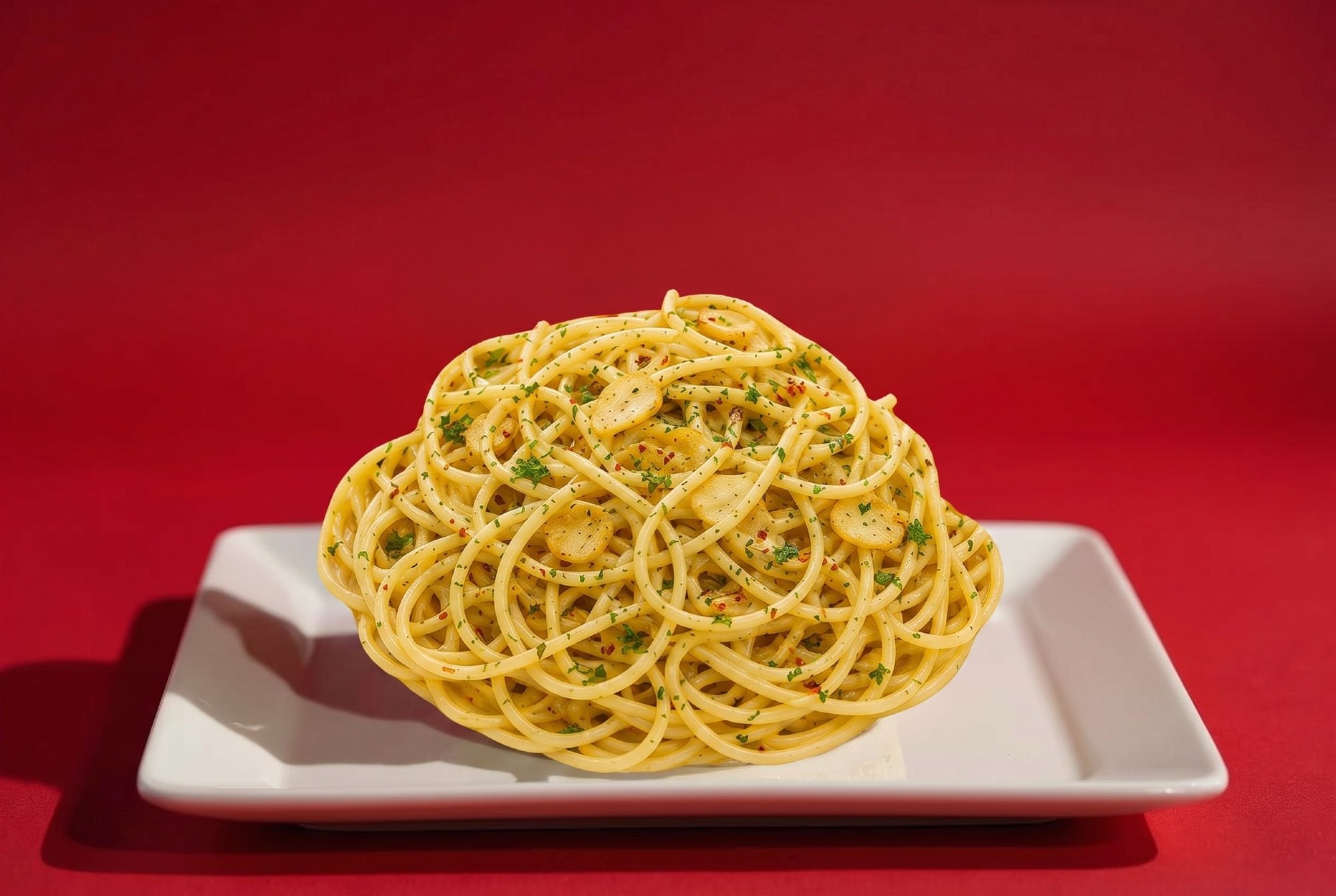 Garlic & Oil Pasta