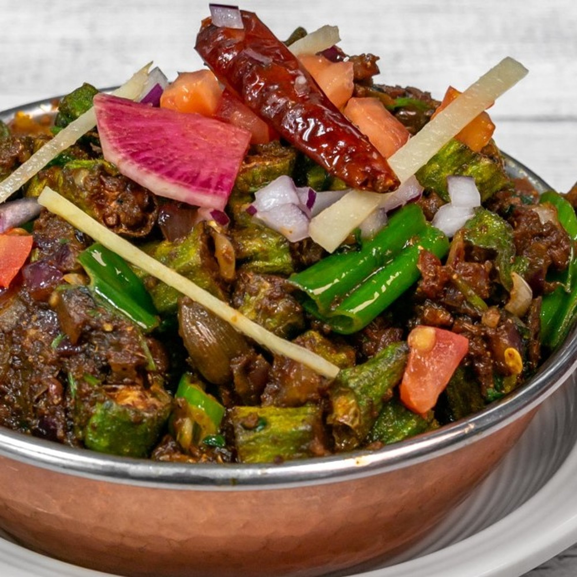 Tawa Okra Fry