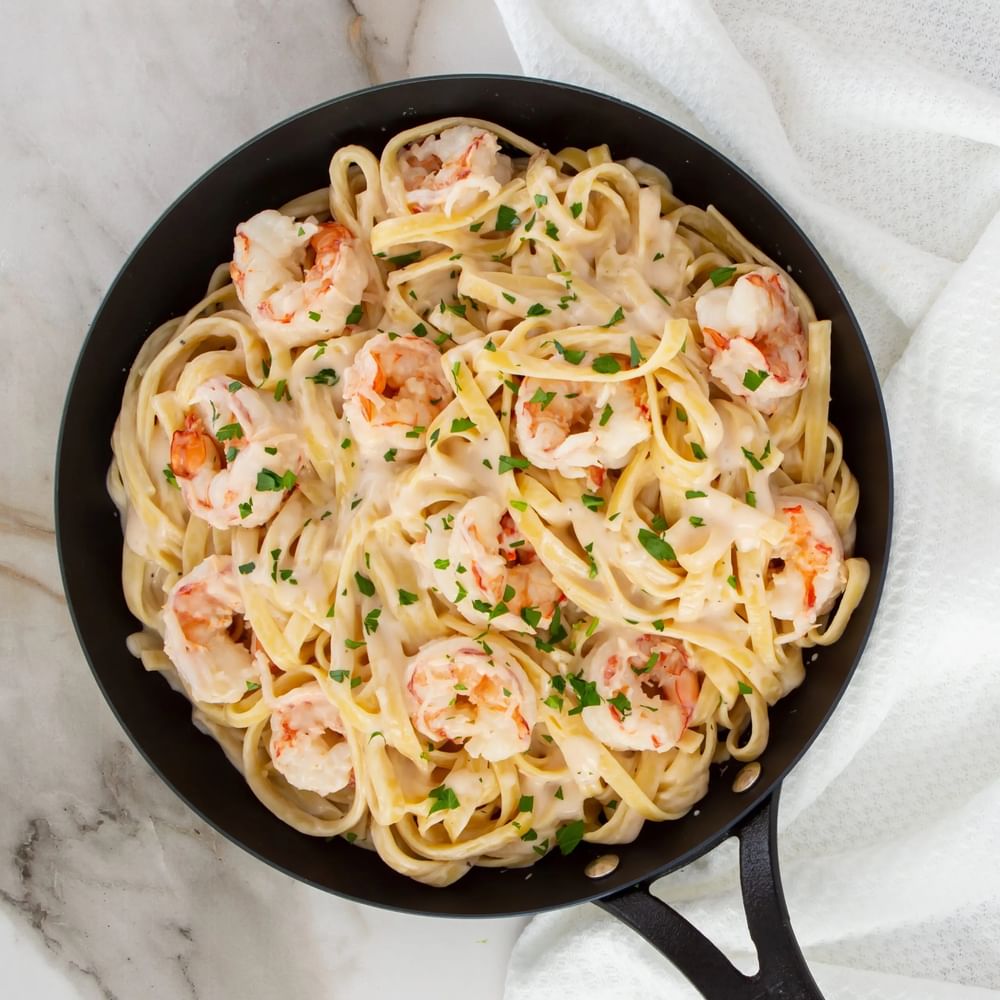 Shrimp Alfredo