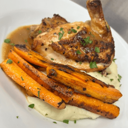 Half Roasted Chicken