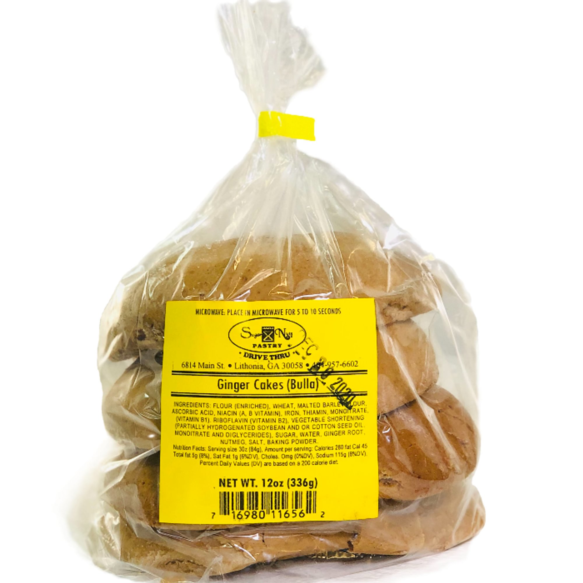 Bulla Cakes (Ginger)