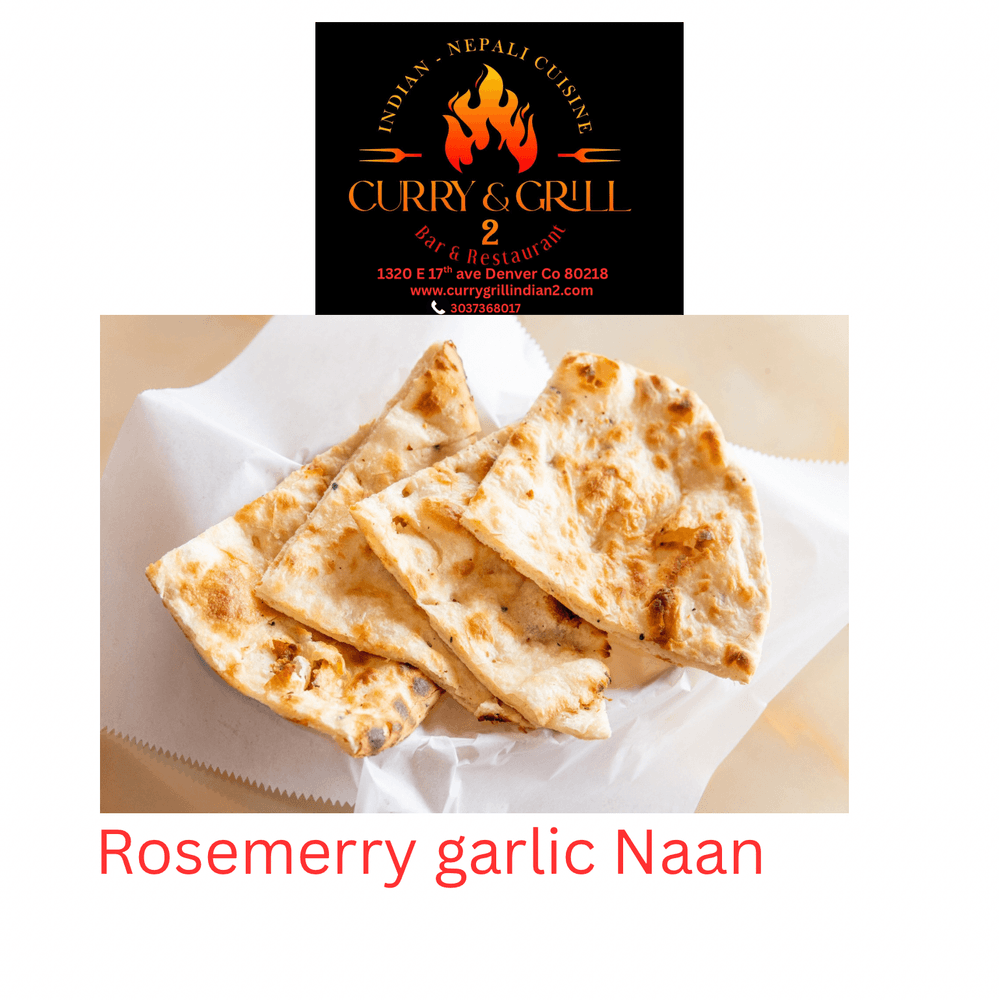 Rosemerry garlic Naan