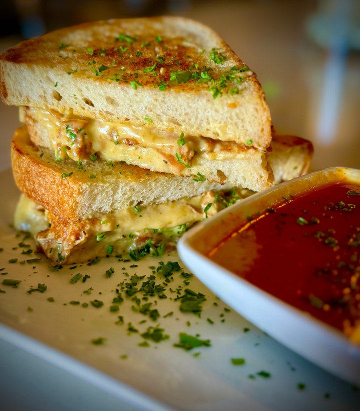 Grilled Cheese & Tomato Bisque