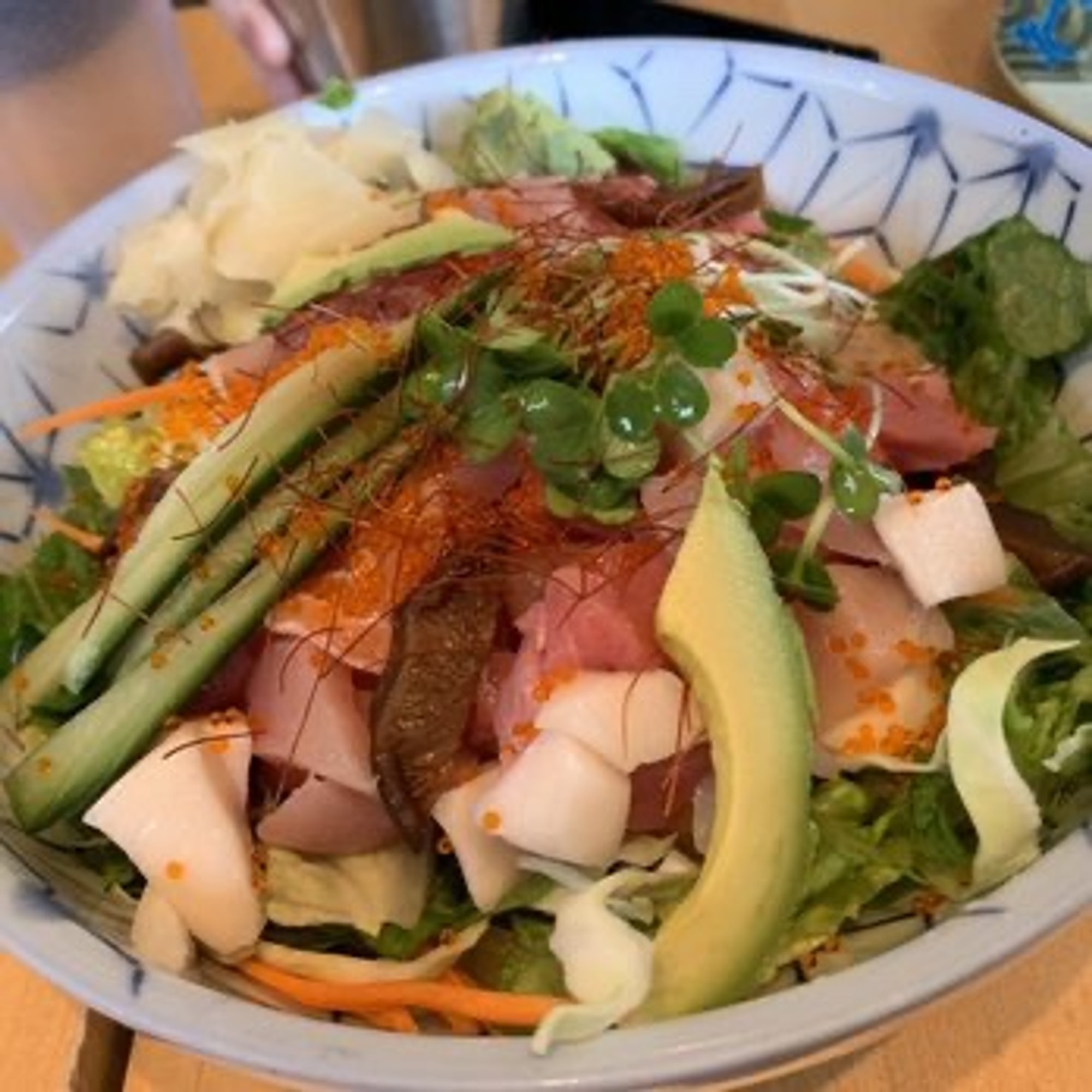 Sashimi Salad