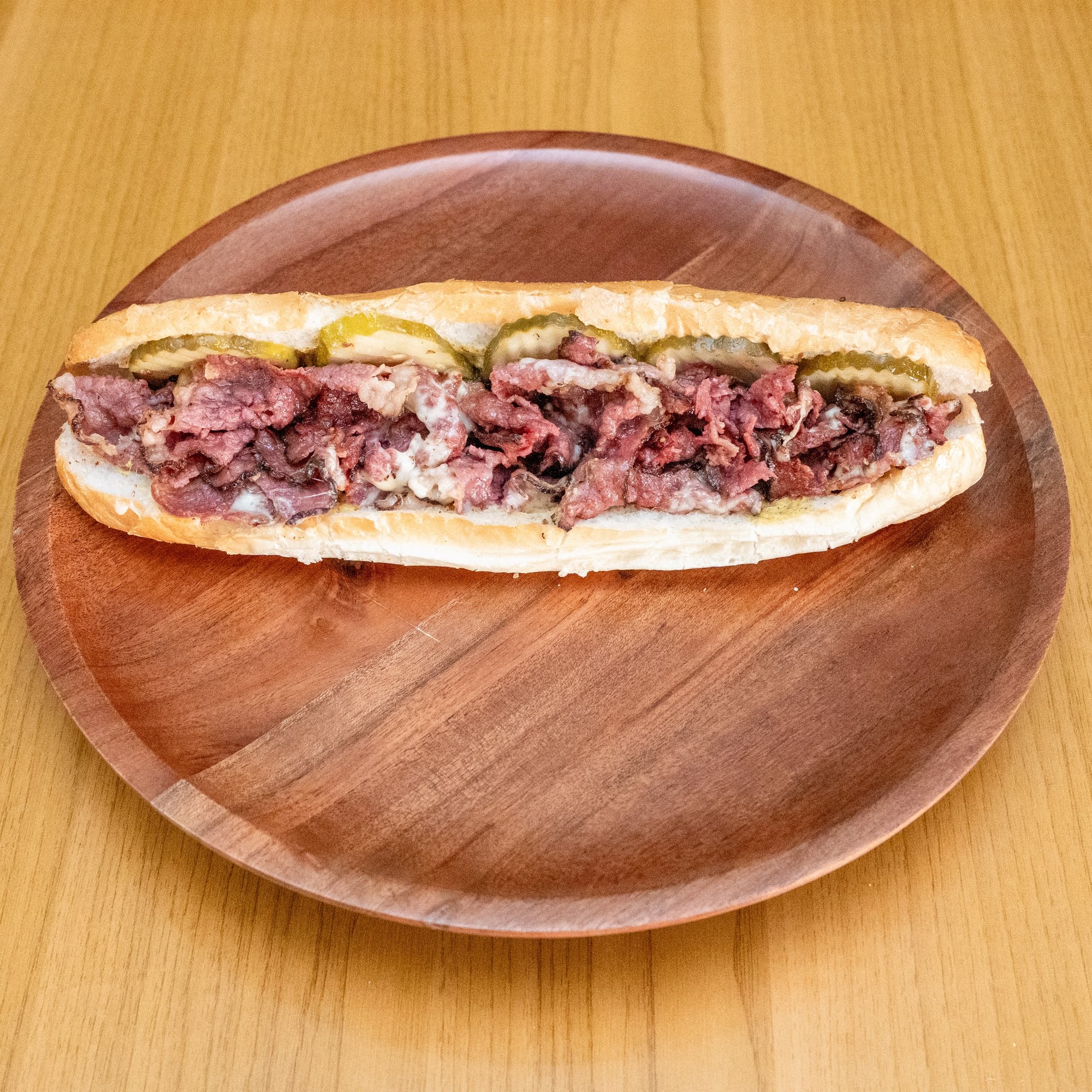 Hot Pastrami Hoagie