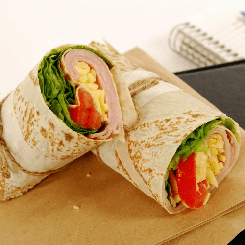 Ham Burrito Breakfast