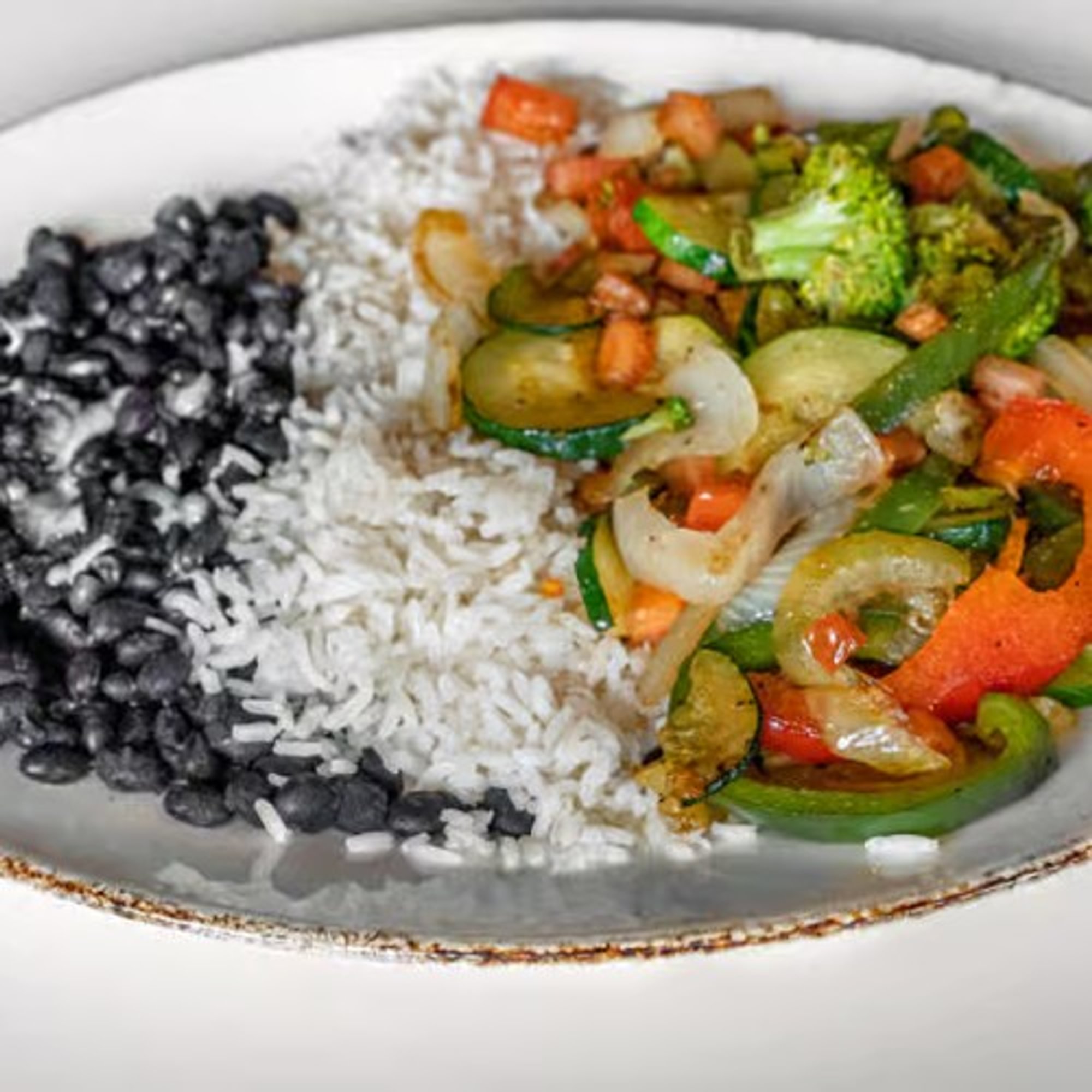 61. Vegetarian Plate