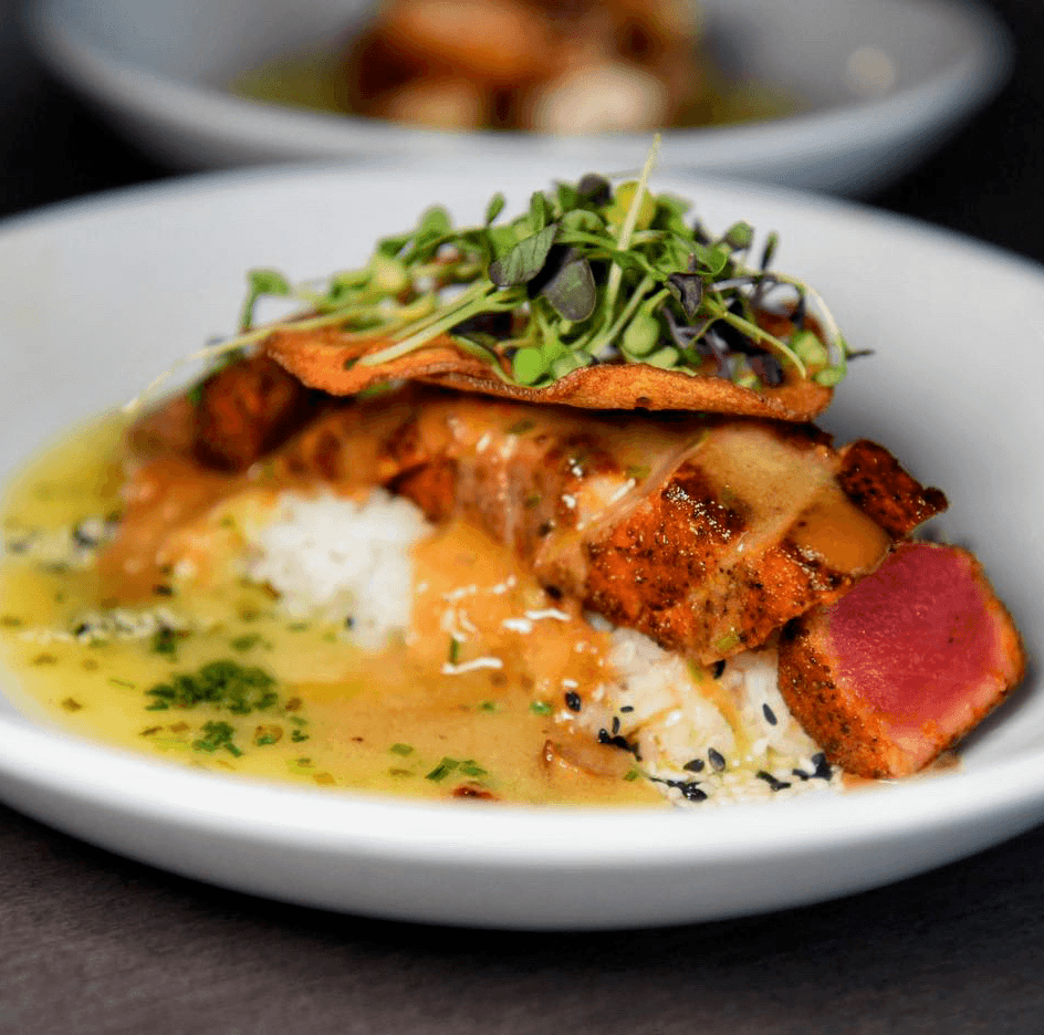 Seared Sliced Tuna