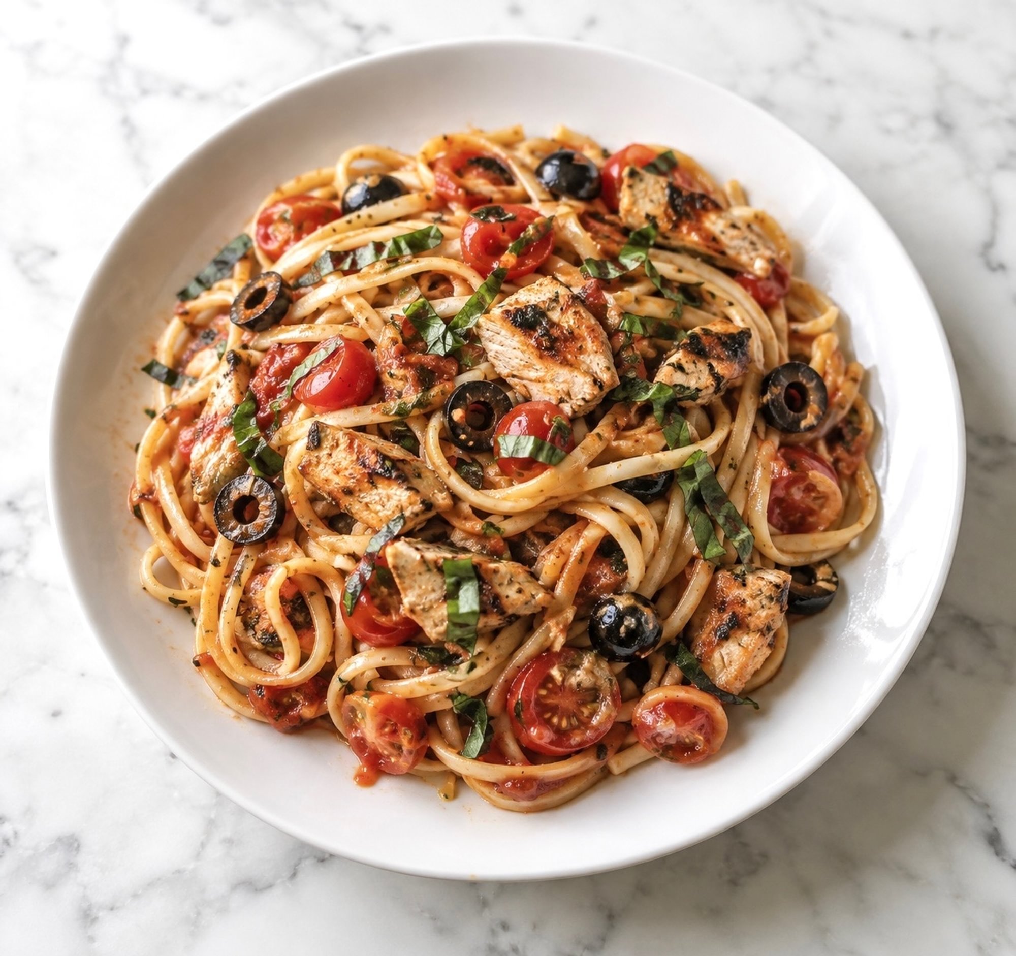 Mediterranean Chicken Pasta