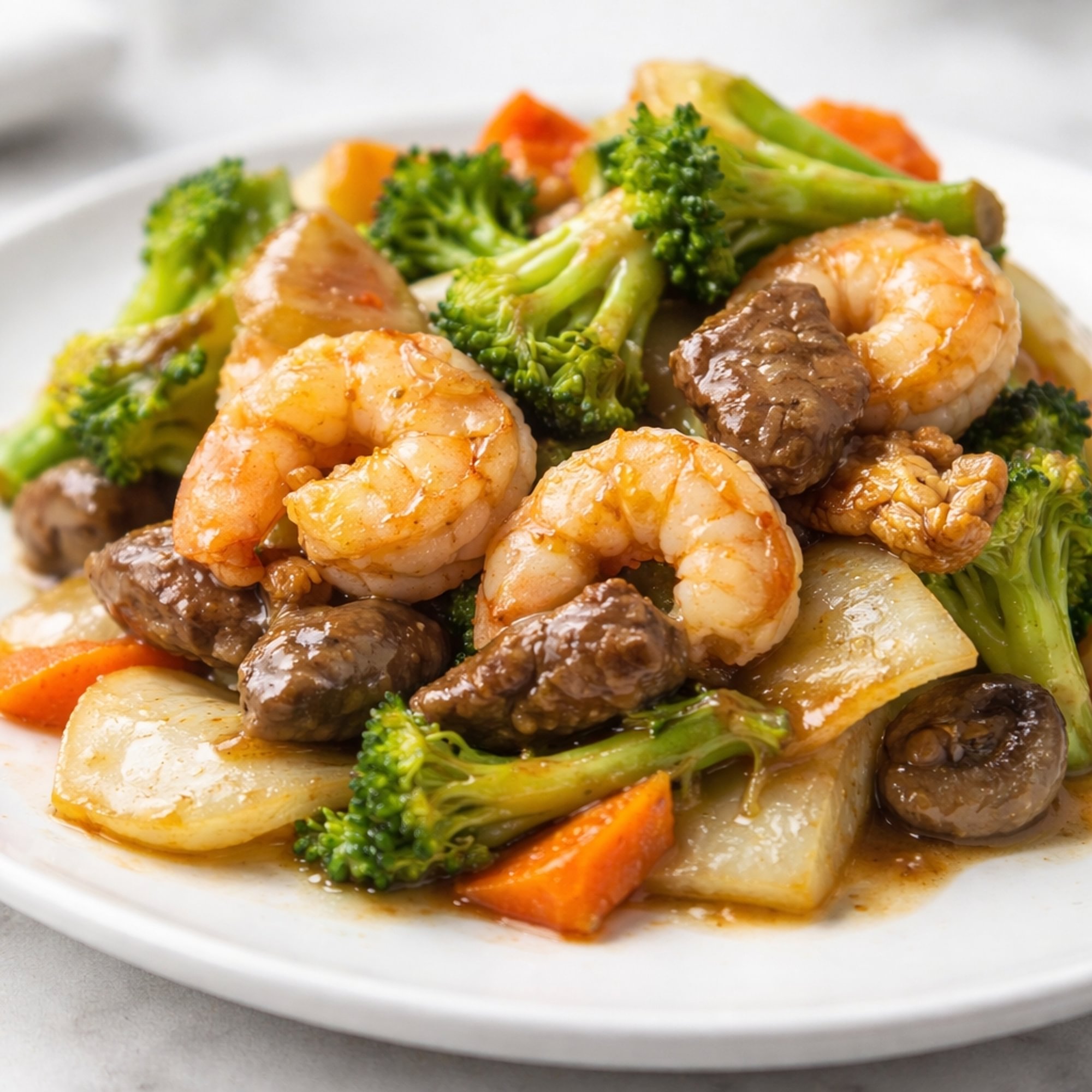 Combo with Mixed Vegetables