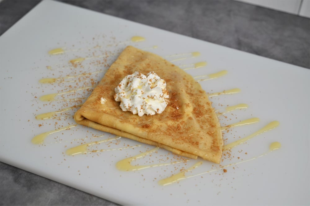 Cinnamon Swirl Crepe