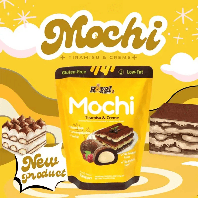 Tiramisu Mochi