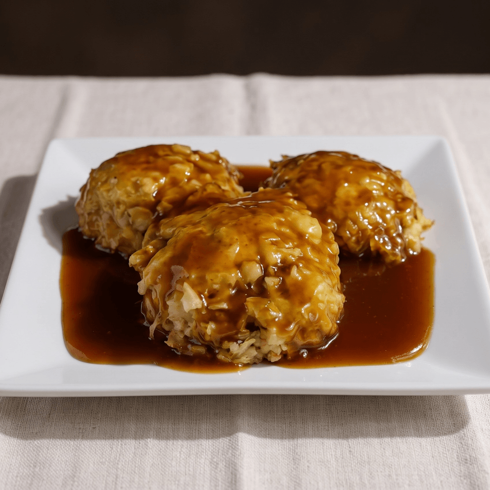 Barbecued Pork Egg Foo Young
