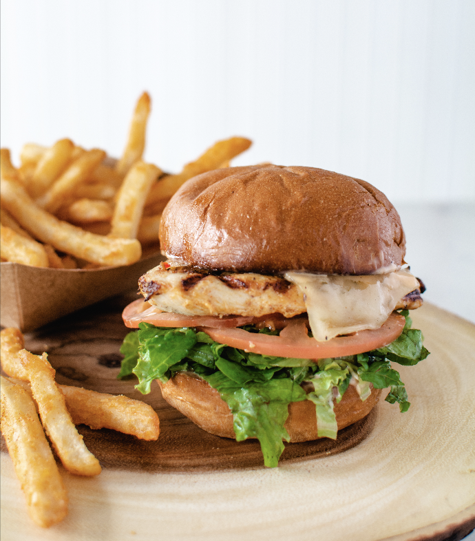 Char Grilled Chicken Breast Sandwich