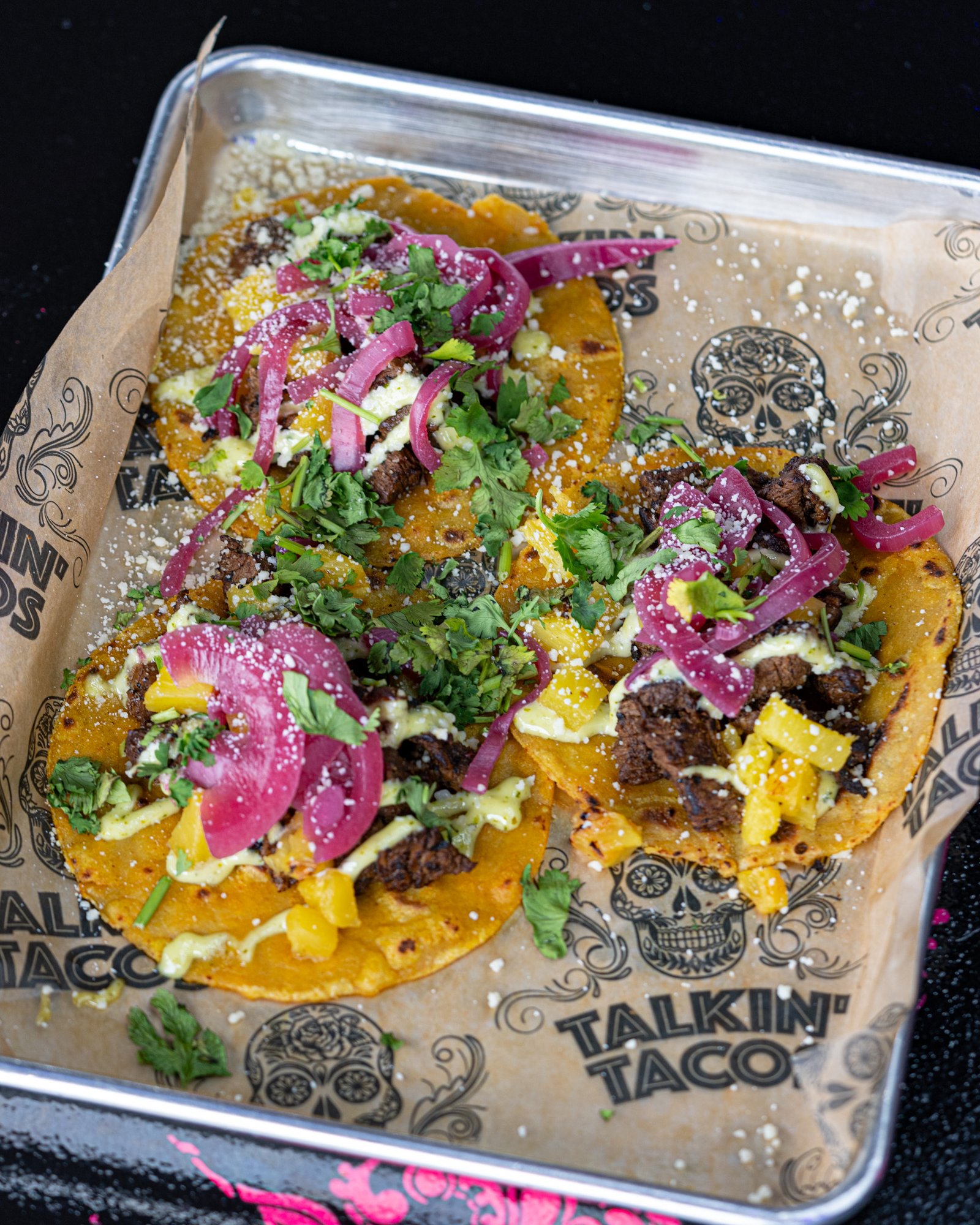 Steak Al Pastor Tacos