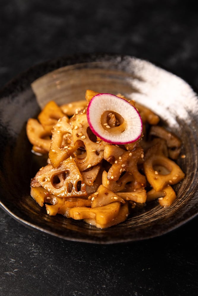 Sautéed Lotus Roots