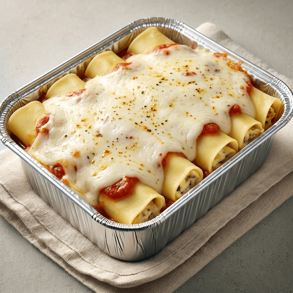 Cheese Manicotti Pasta