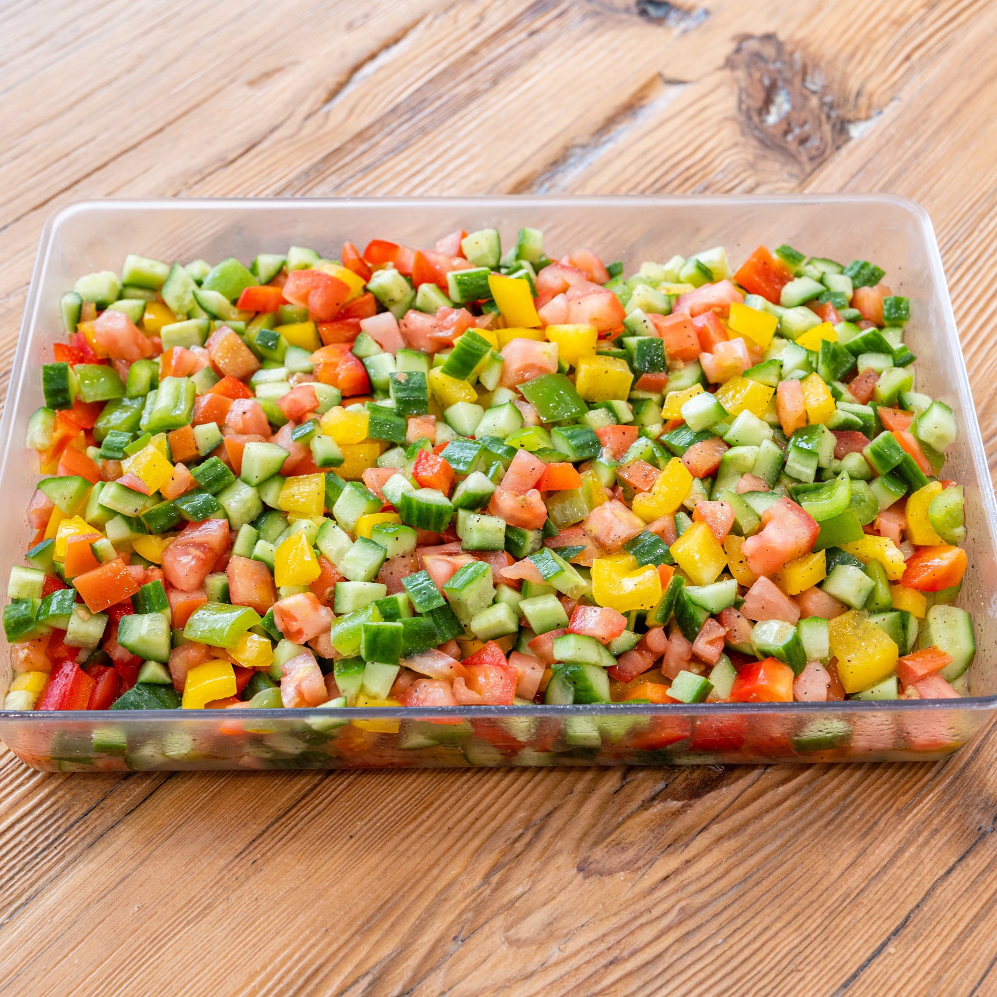 Israeli chopped Salad