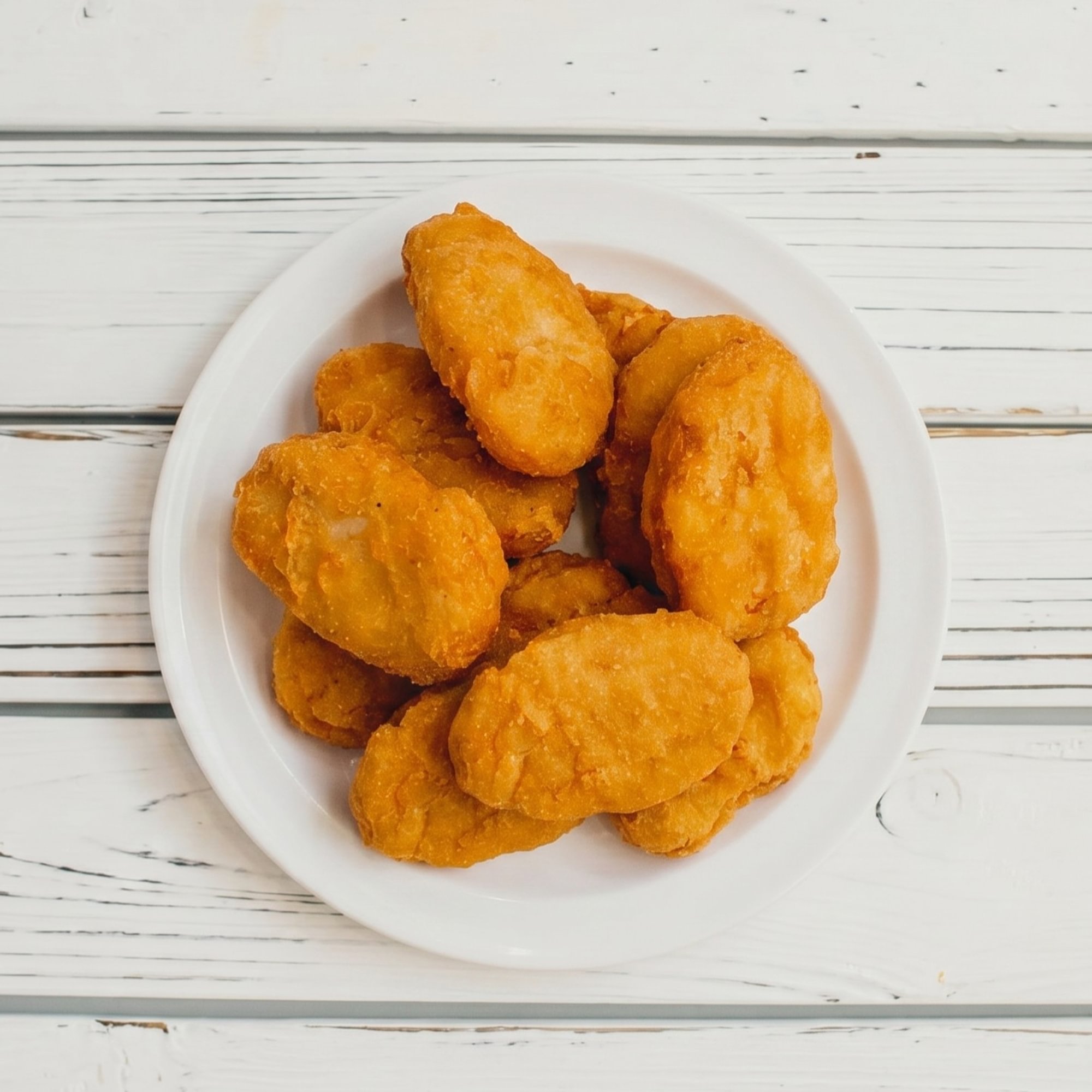 Chicken Nugget with Waffle Fries
