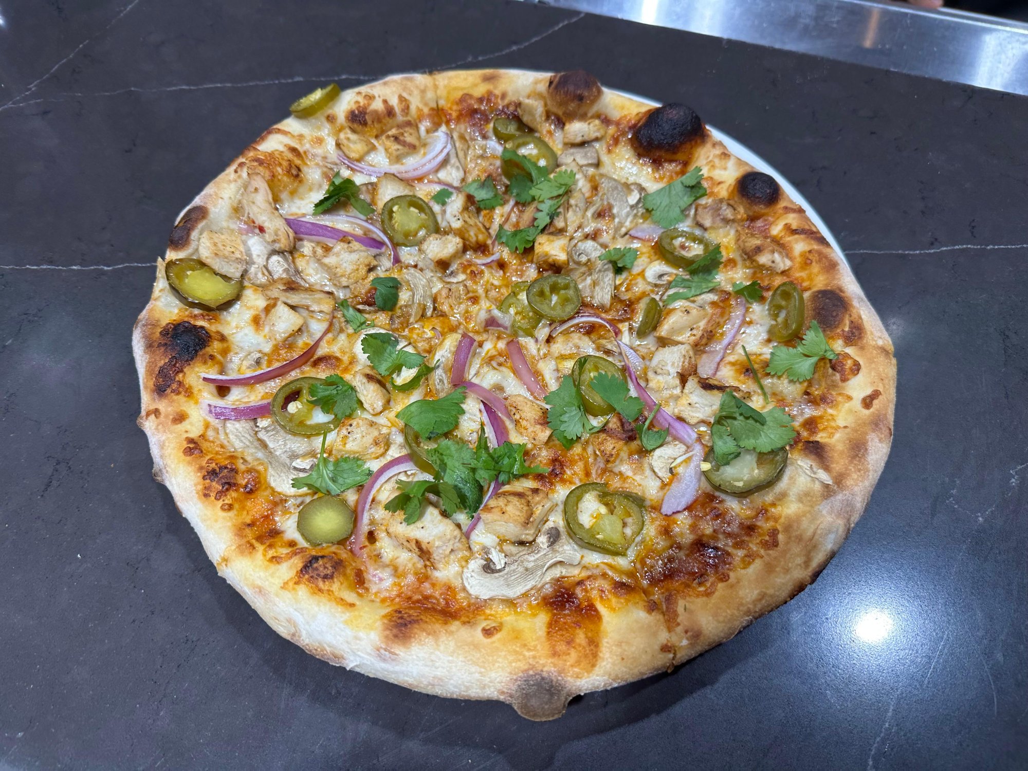 Texas Chicken BBQ Pizza
