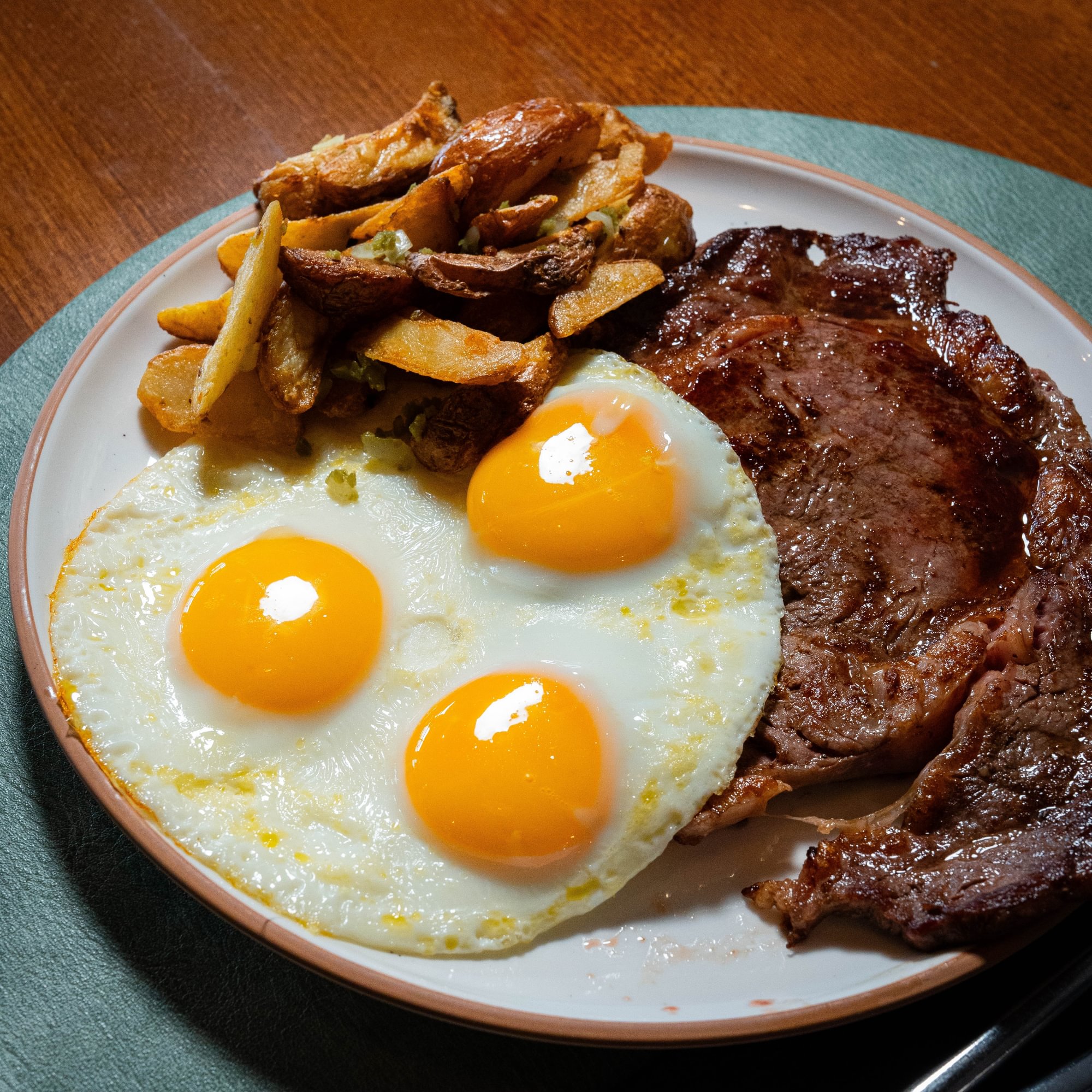 STEAK & EGGS