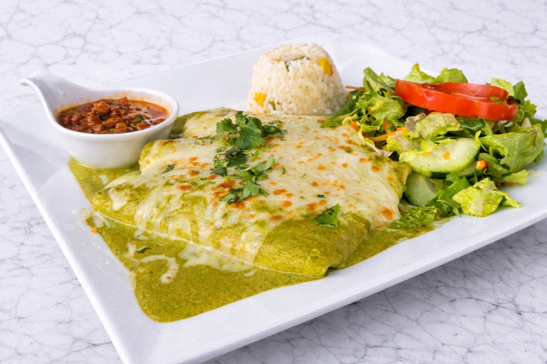 Camarón Culichi Enchiladas