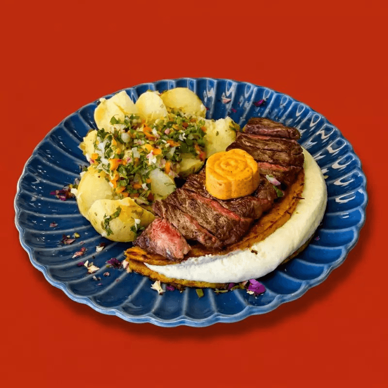 Grilled Cachapa