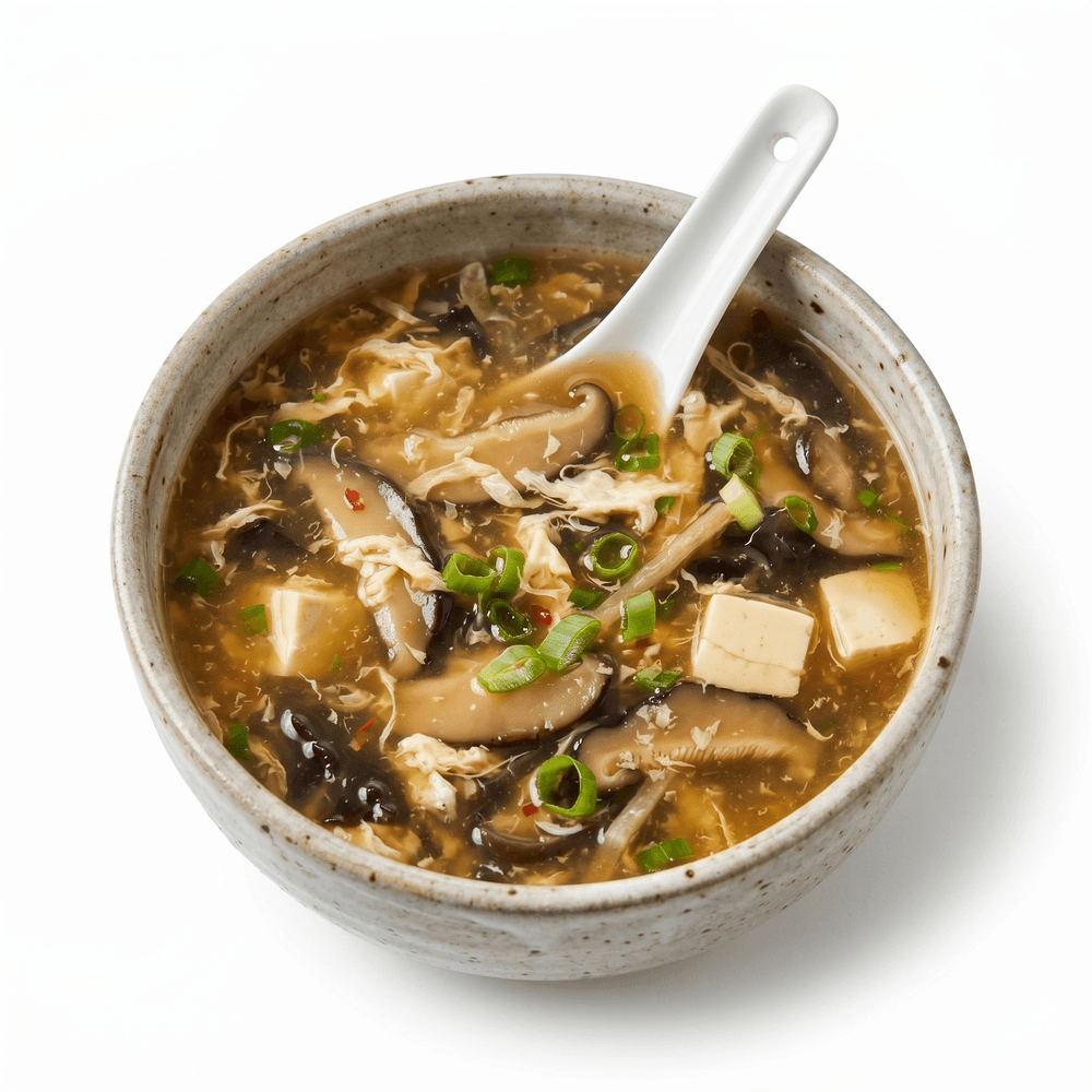 Veggie Hot and Sour Soup