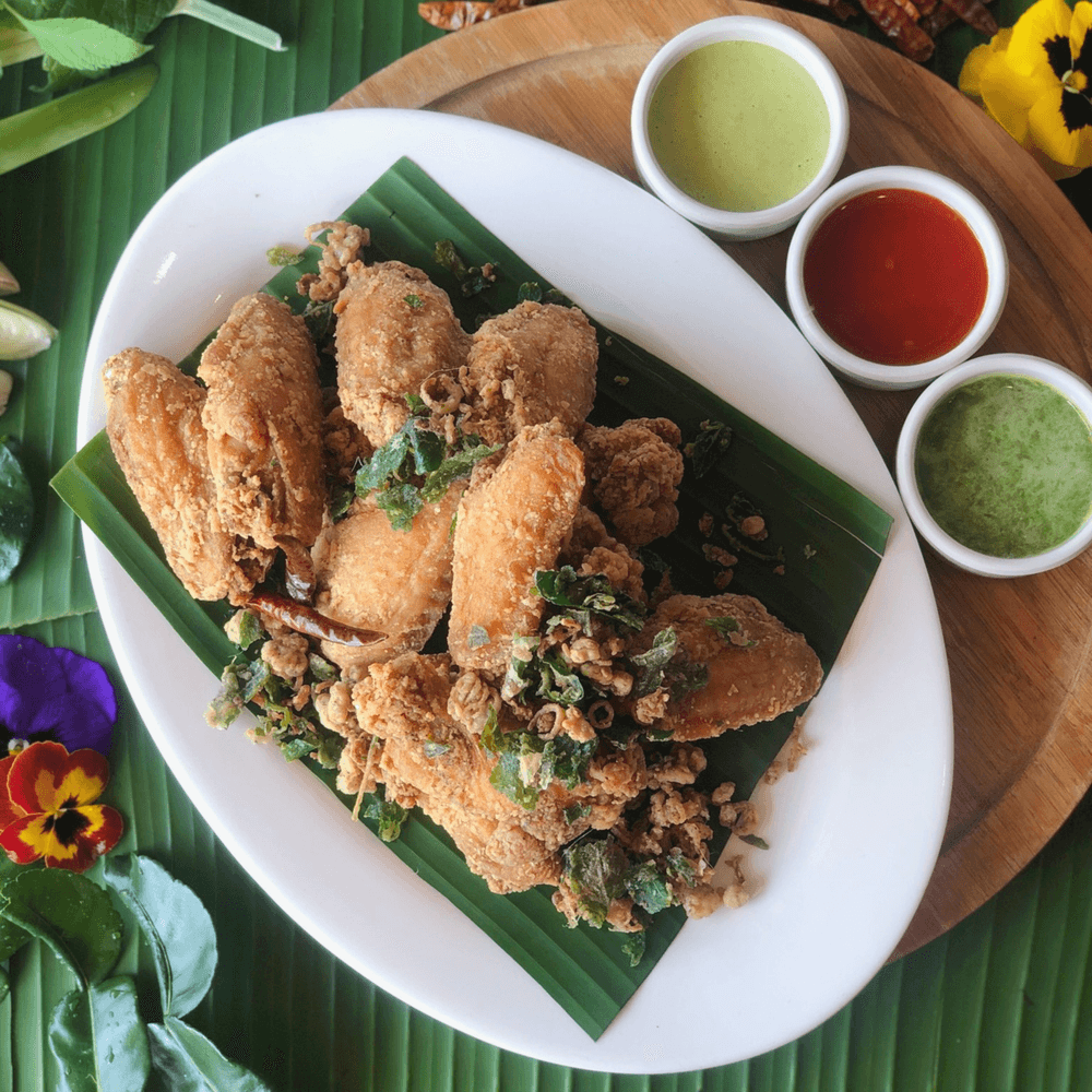 Tom Yum Crunch Wings