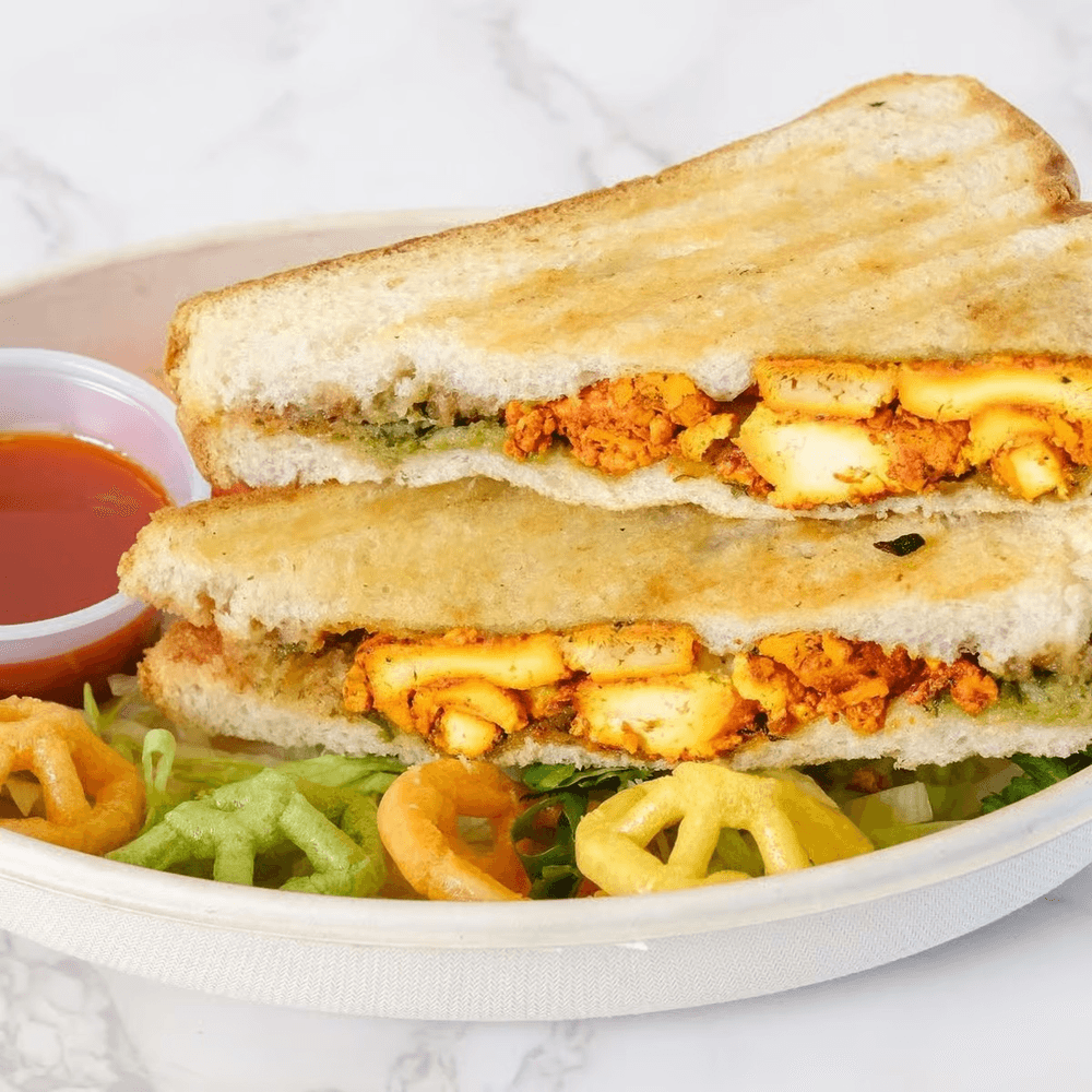 Paneer Schezwan Sandwich
