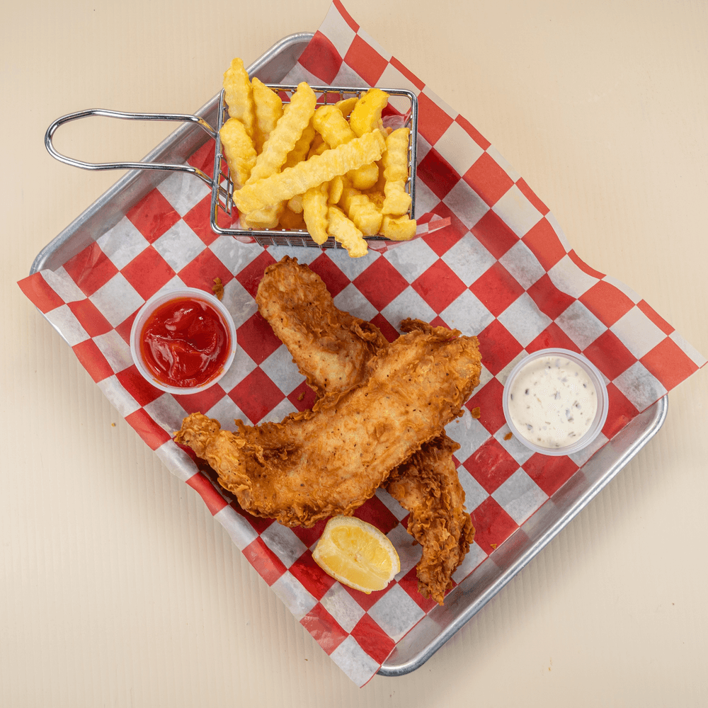 Beer Battered Fish & Chips