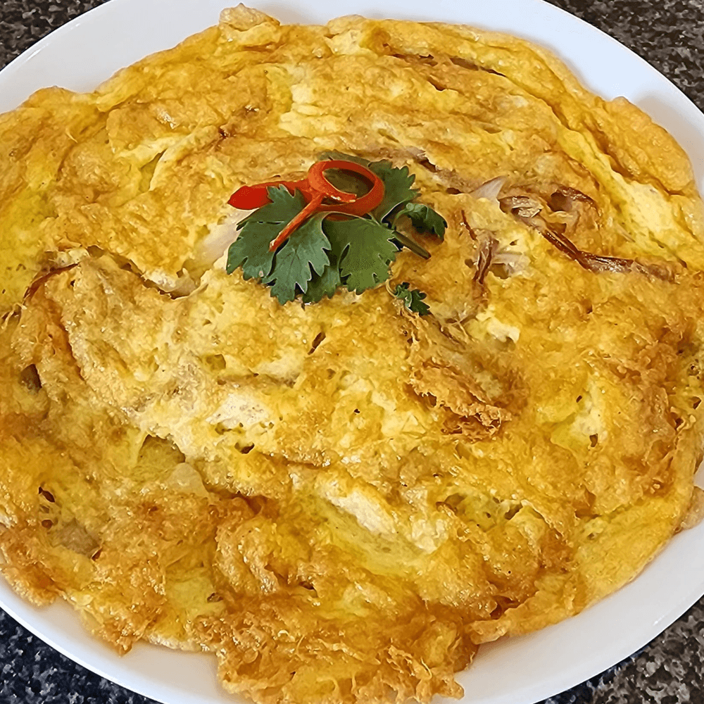 Thai Omelette w/Ground PK
