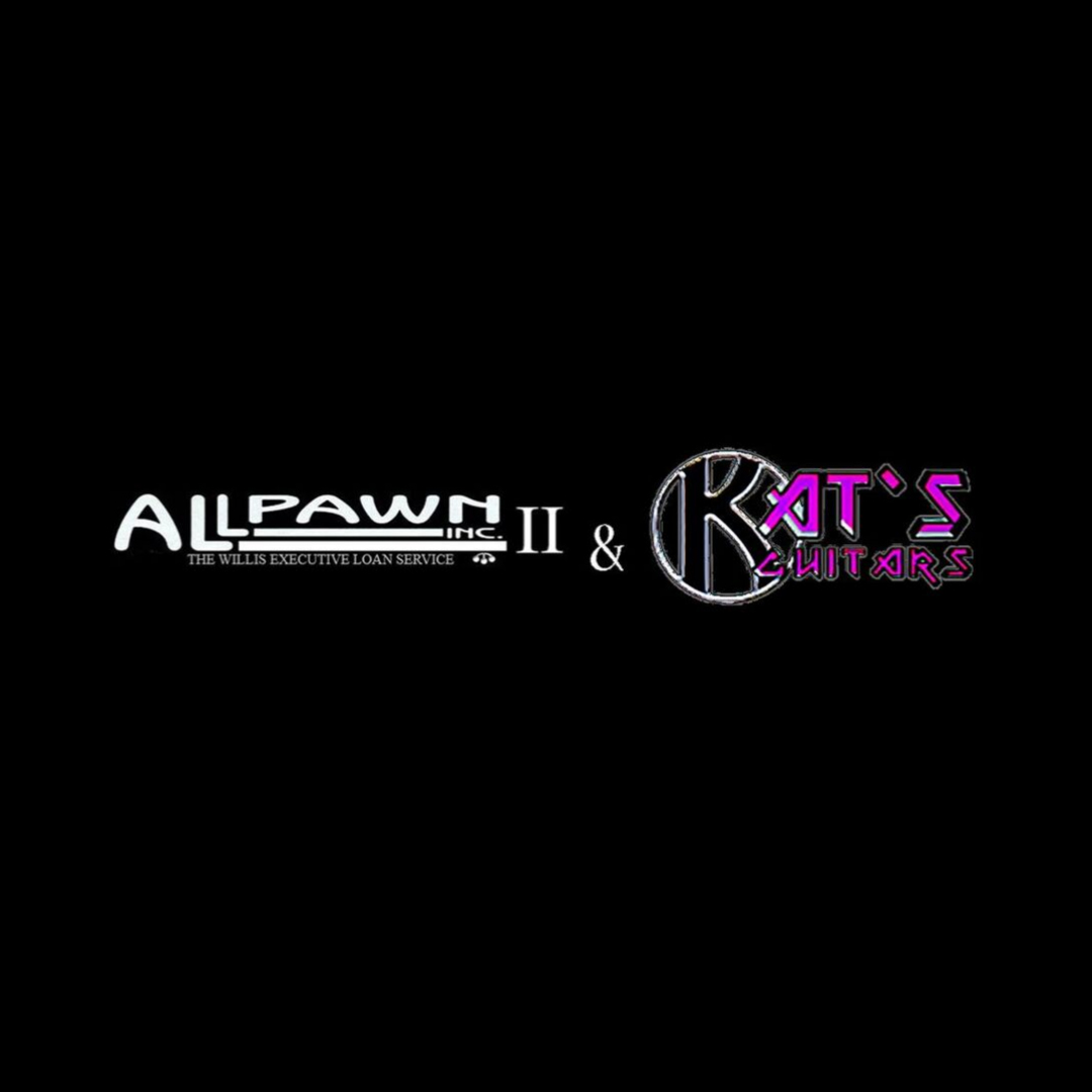 All Pawn II Inc &amp; Kat's Guitars Logo