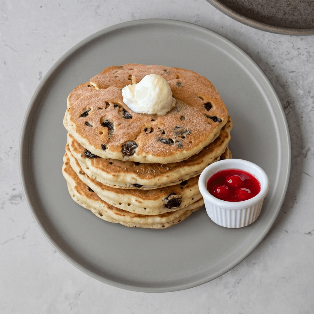 Cinnamon Raisin Pancakes