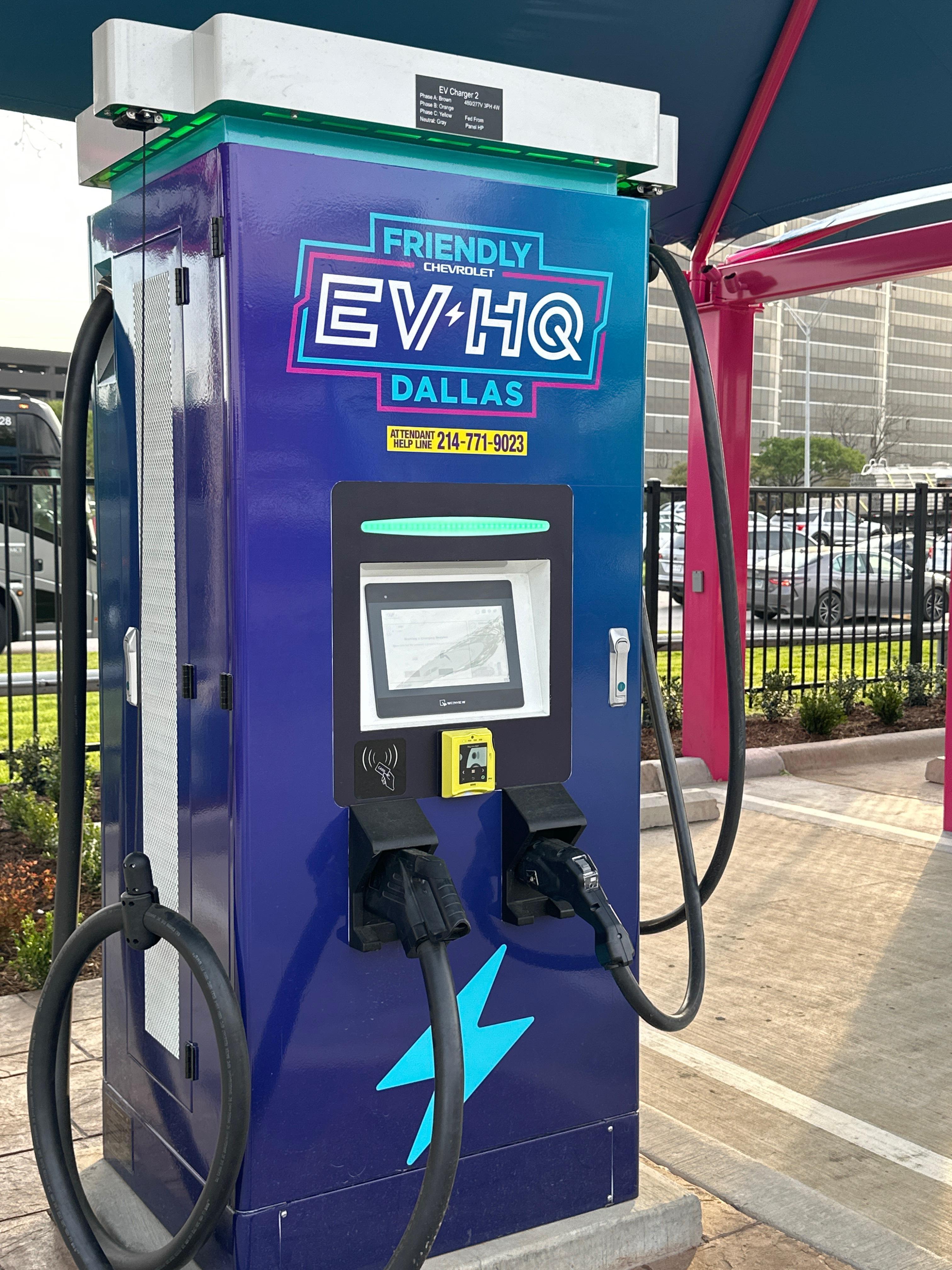 Friendly Chevrolet EVHQ Charging Station Image