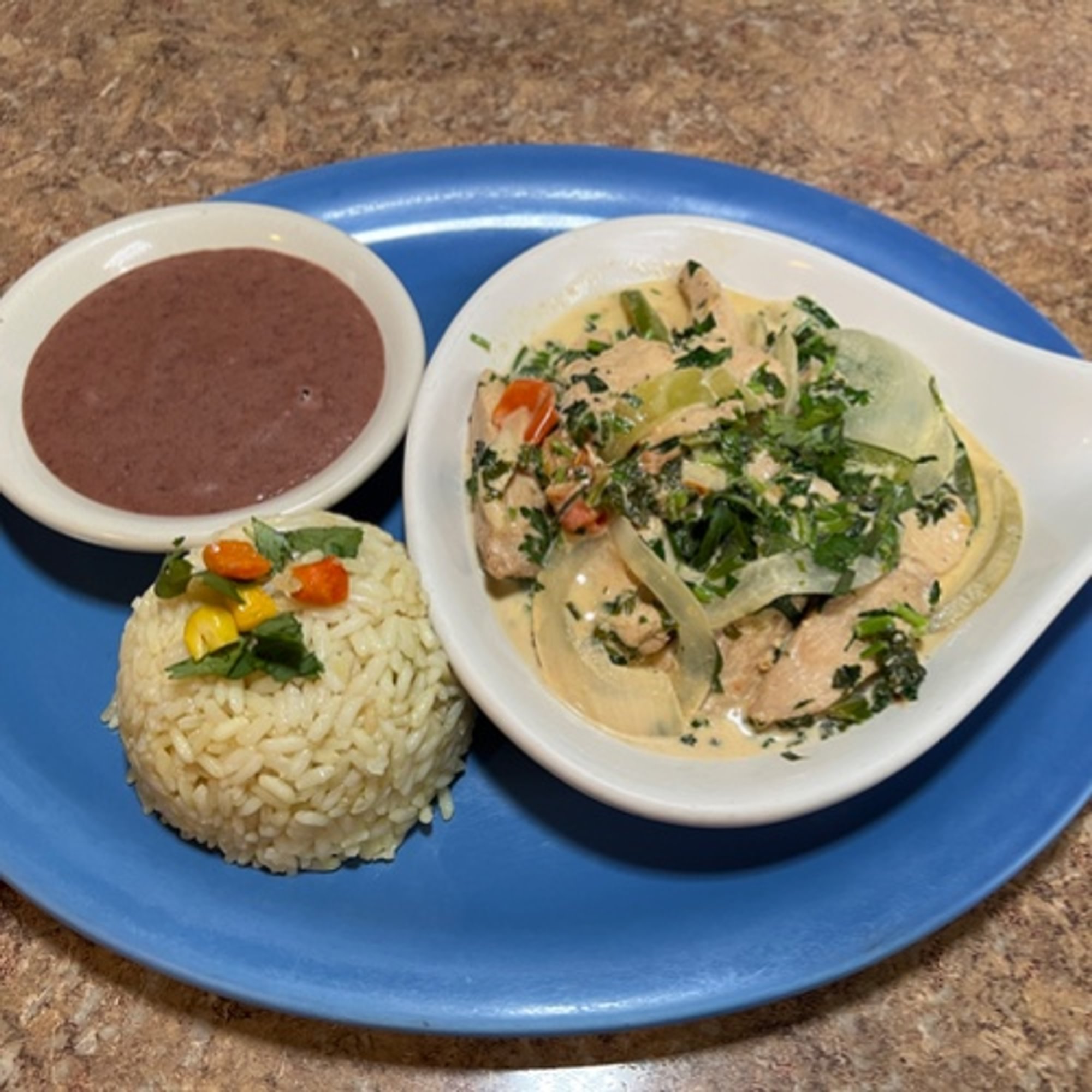Pollo a La Crema