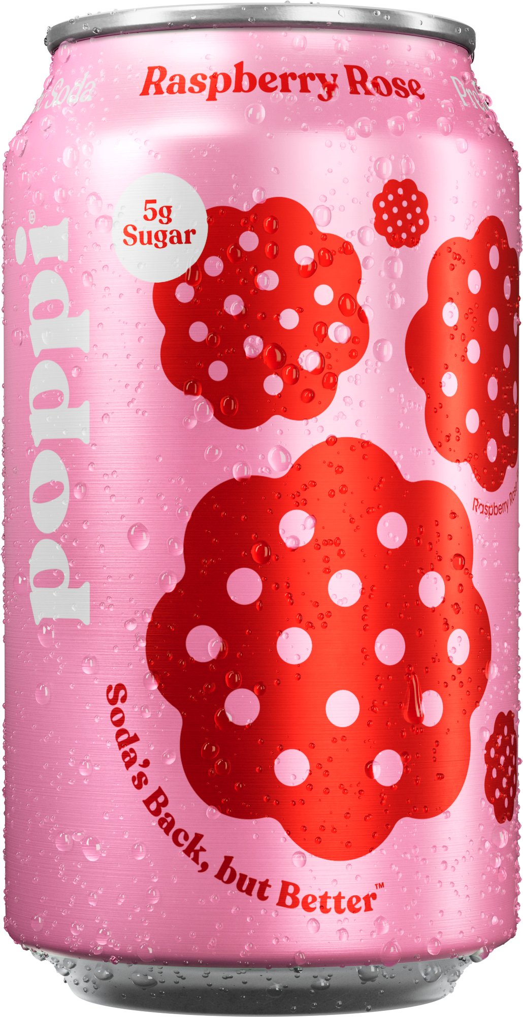 Poppi Soda Raspberry Rose