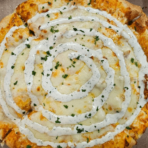 Buffalo Chicken Pizza (4-cut)