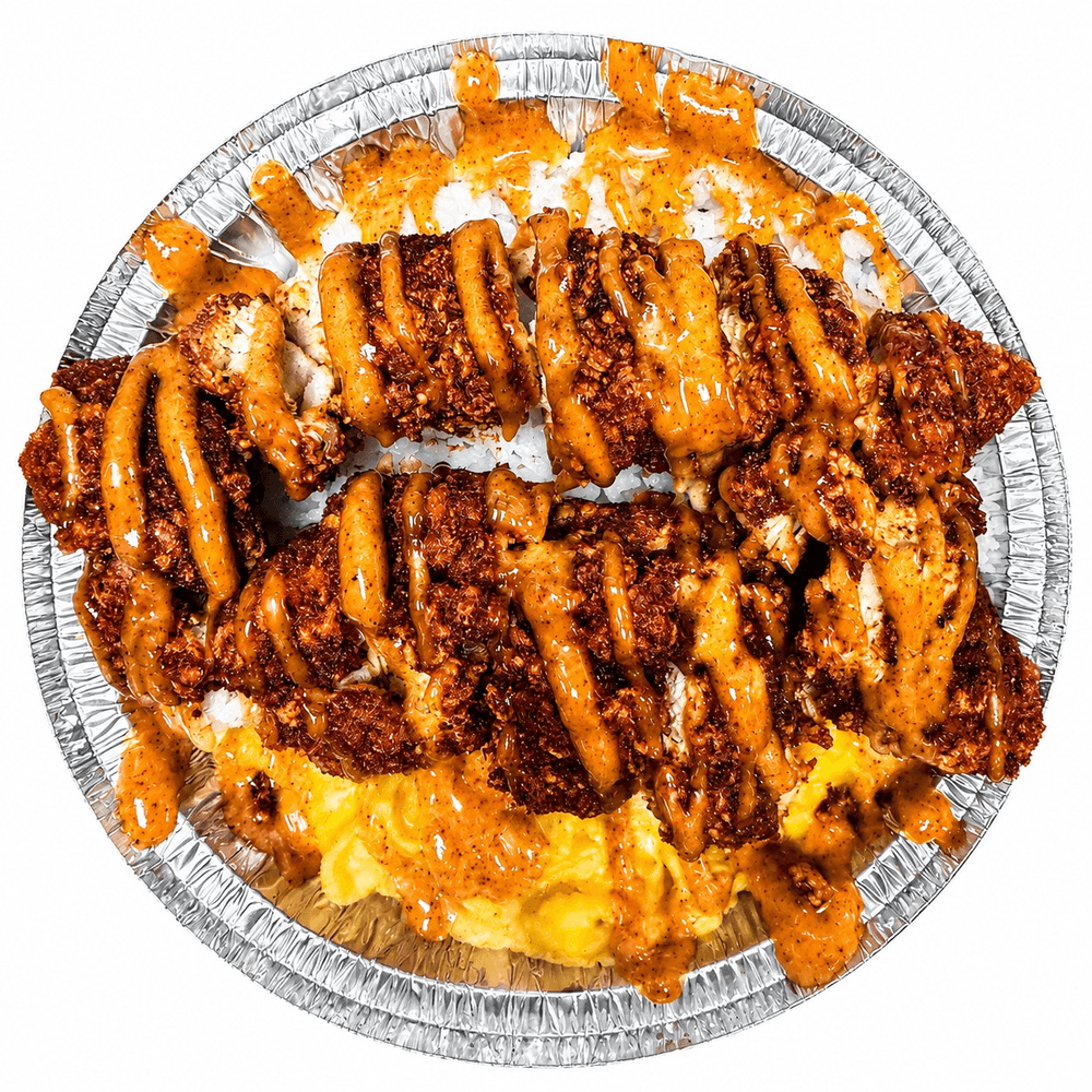 🔥Mac Daddy Bowl 2 Pc Chicken Tenders with White Rice