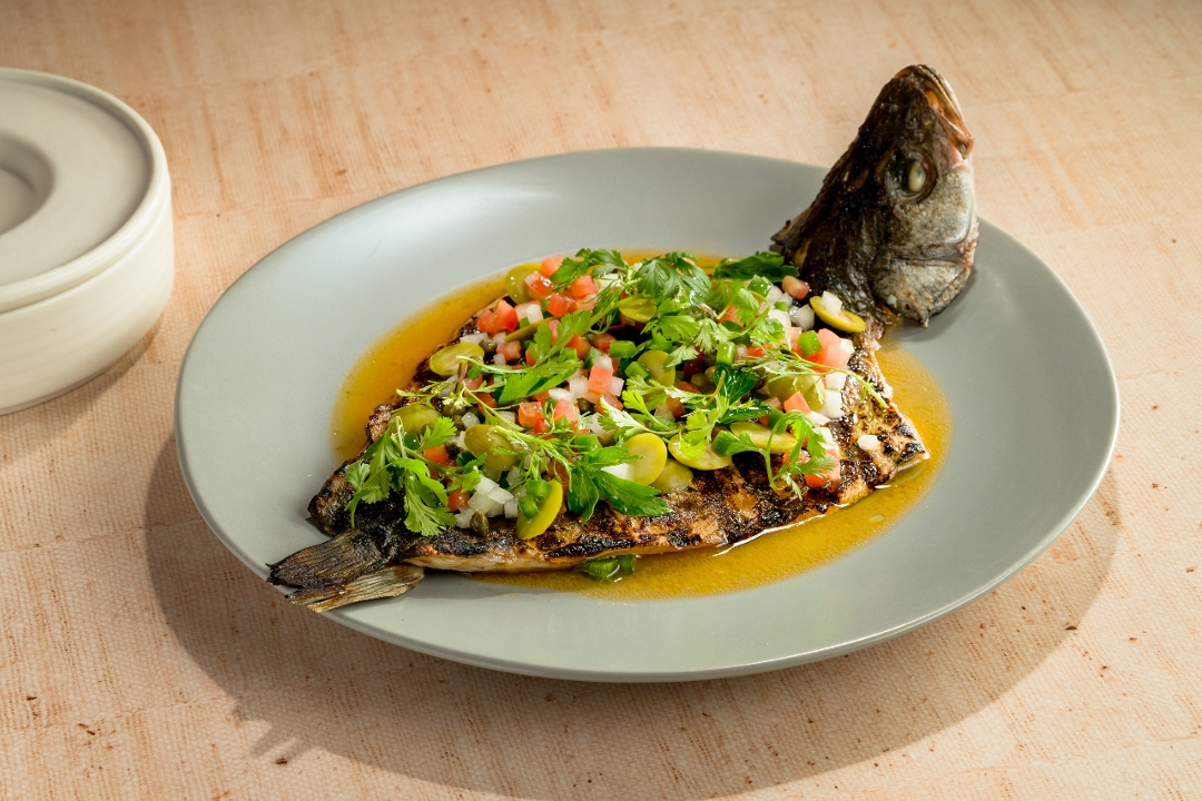 Branzino a la Brazas