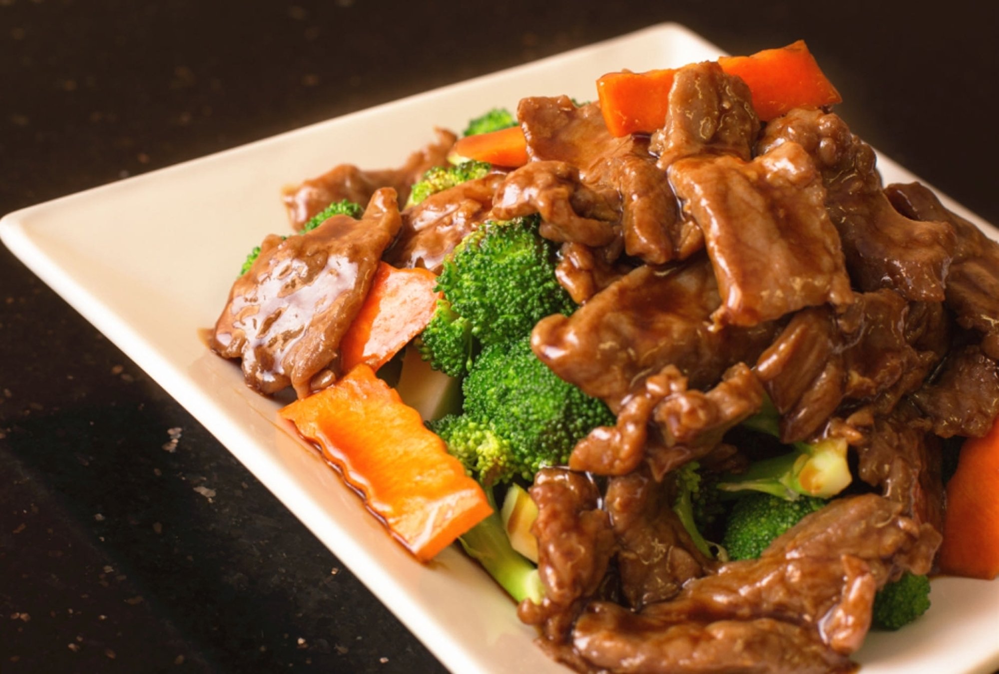 芥蘭豬/牛 93.Broccoli Pork /Beef