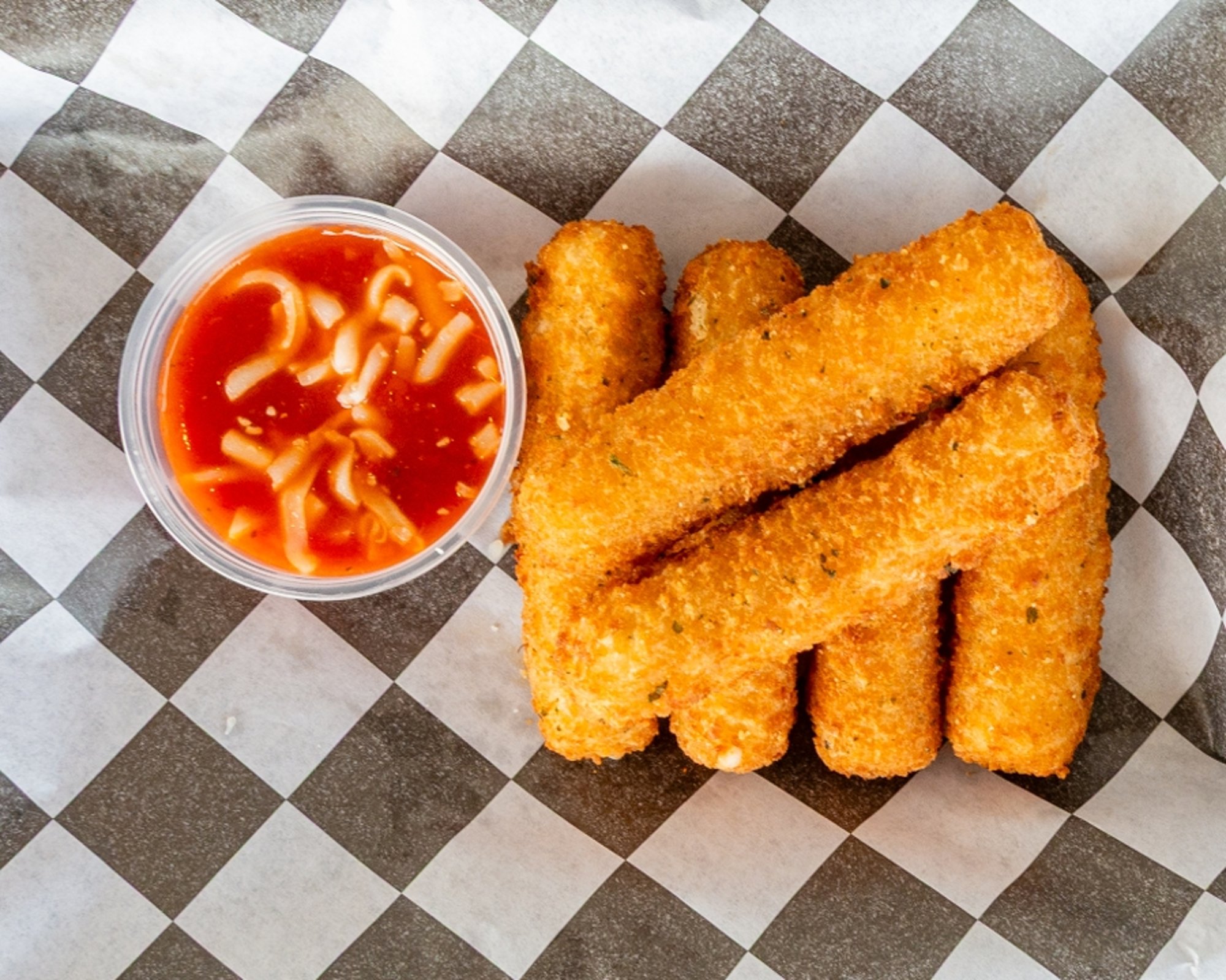 Fried Mozzarella Sticks
