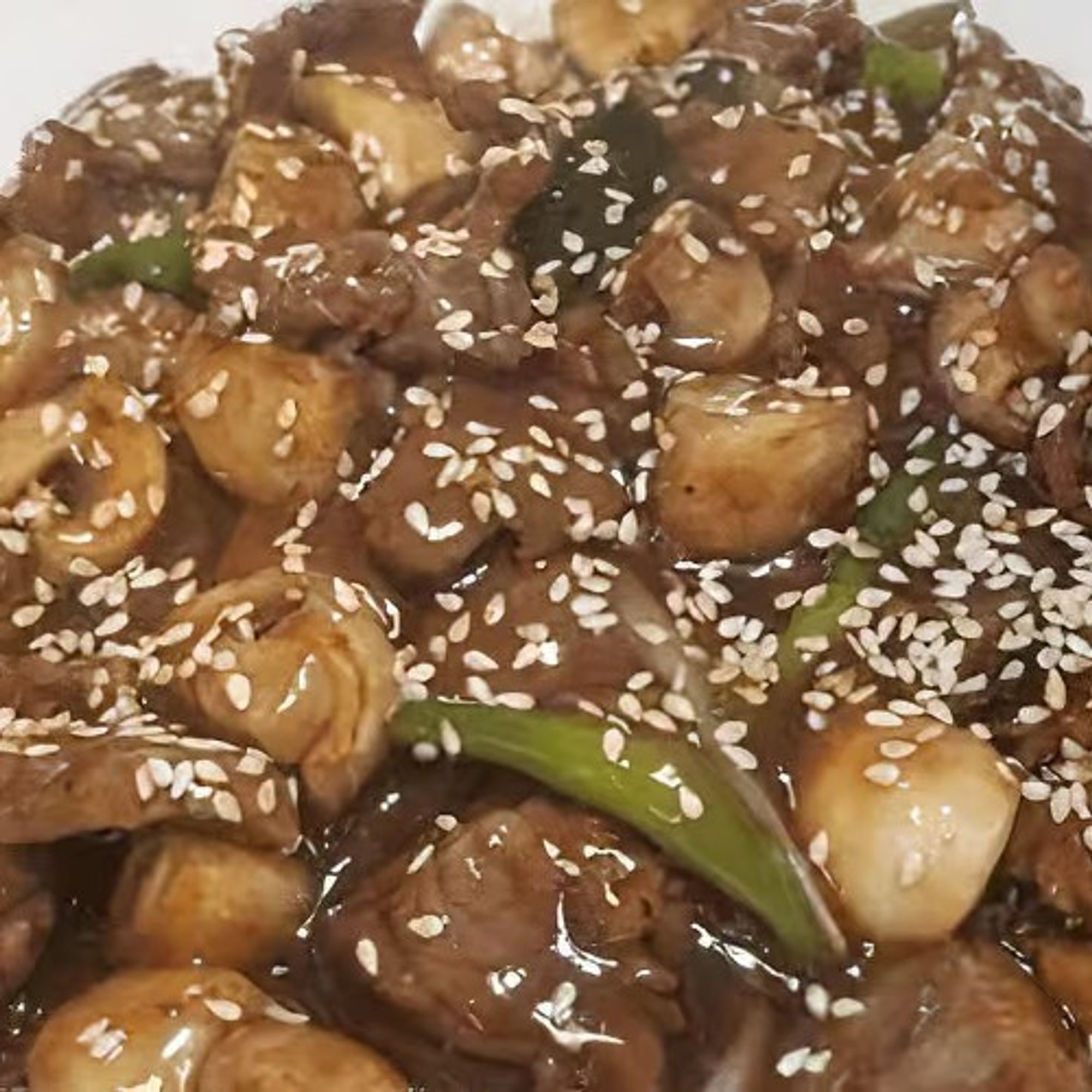 Mongolian Beef Entrée